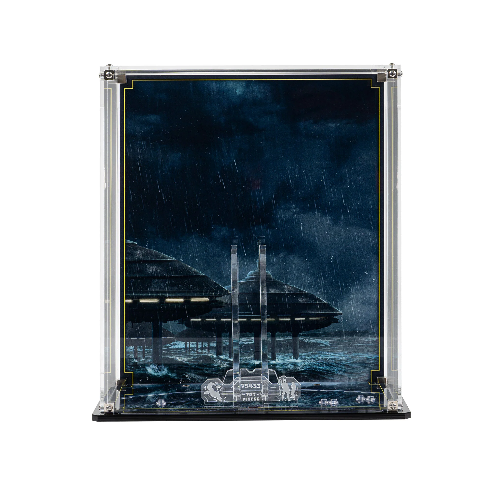 Display Case for LEGO® Star Wars: Jango Fett's Starship (75433) - Image 4