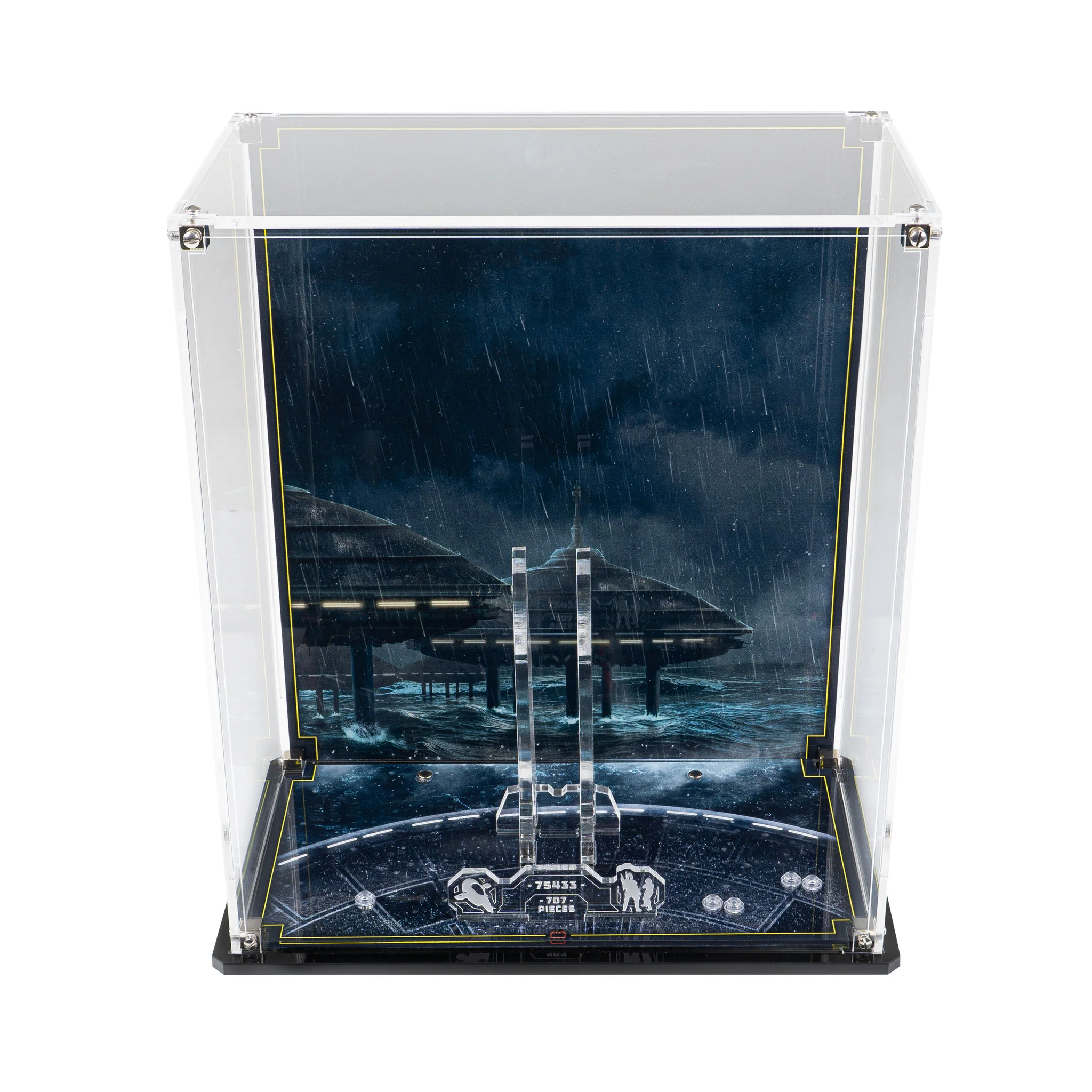 Display Case for LEGO® Star Wars: Jango Fett's Starship (75433) - Image 5