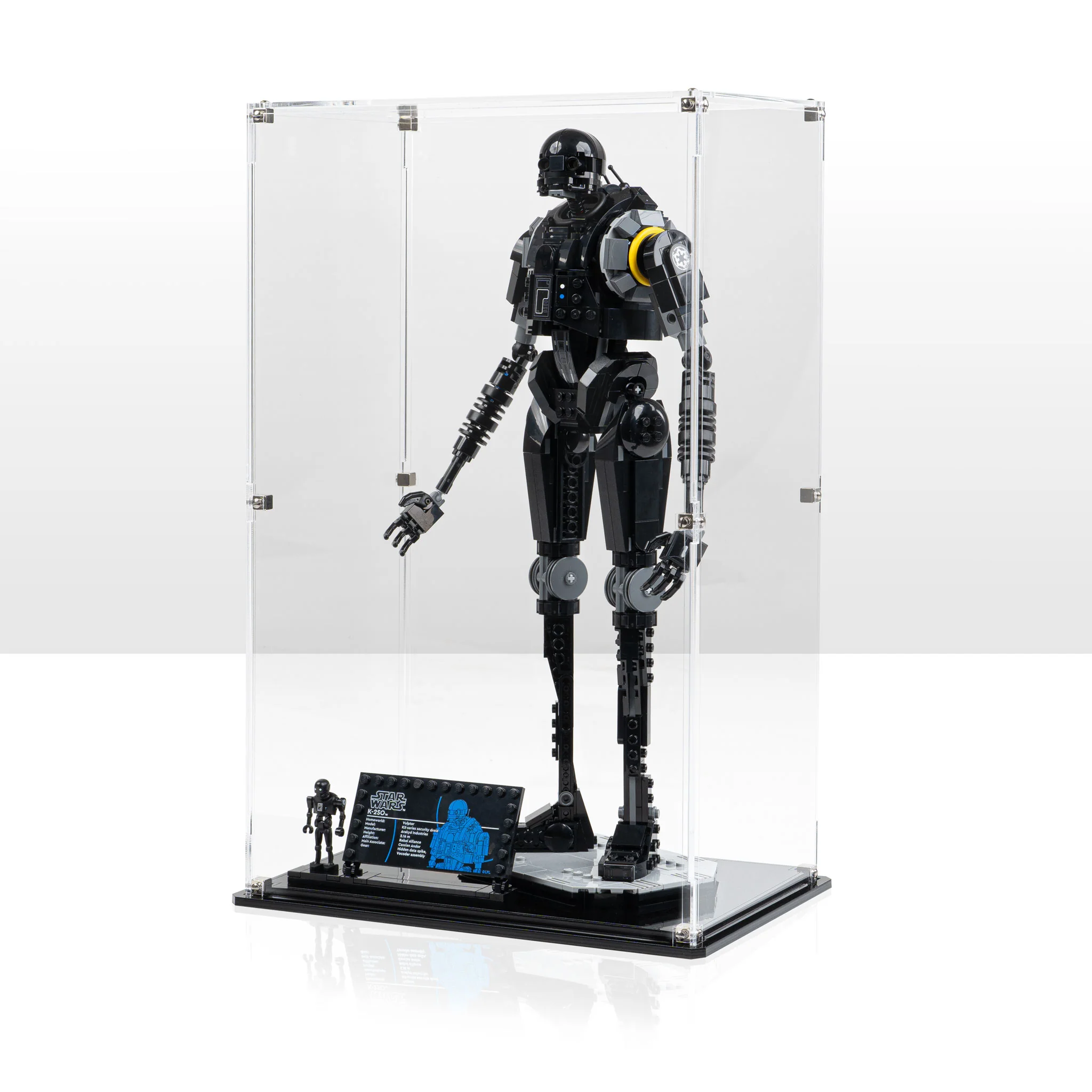 Display Case for LEGO® Star Wars™ K-2SO™ Security Droid (75434) - Image 10