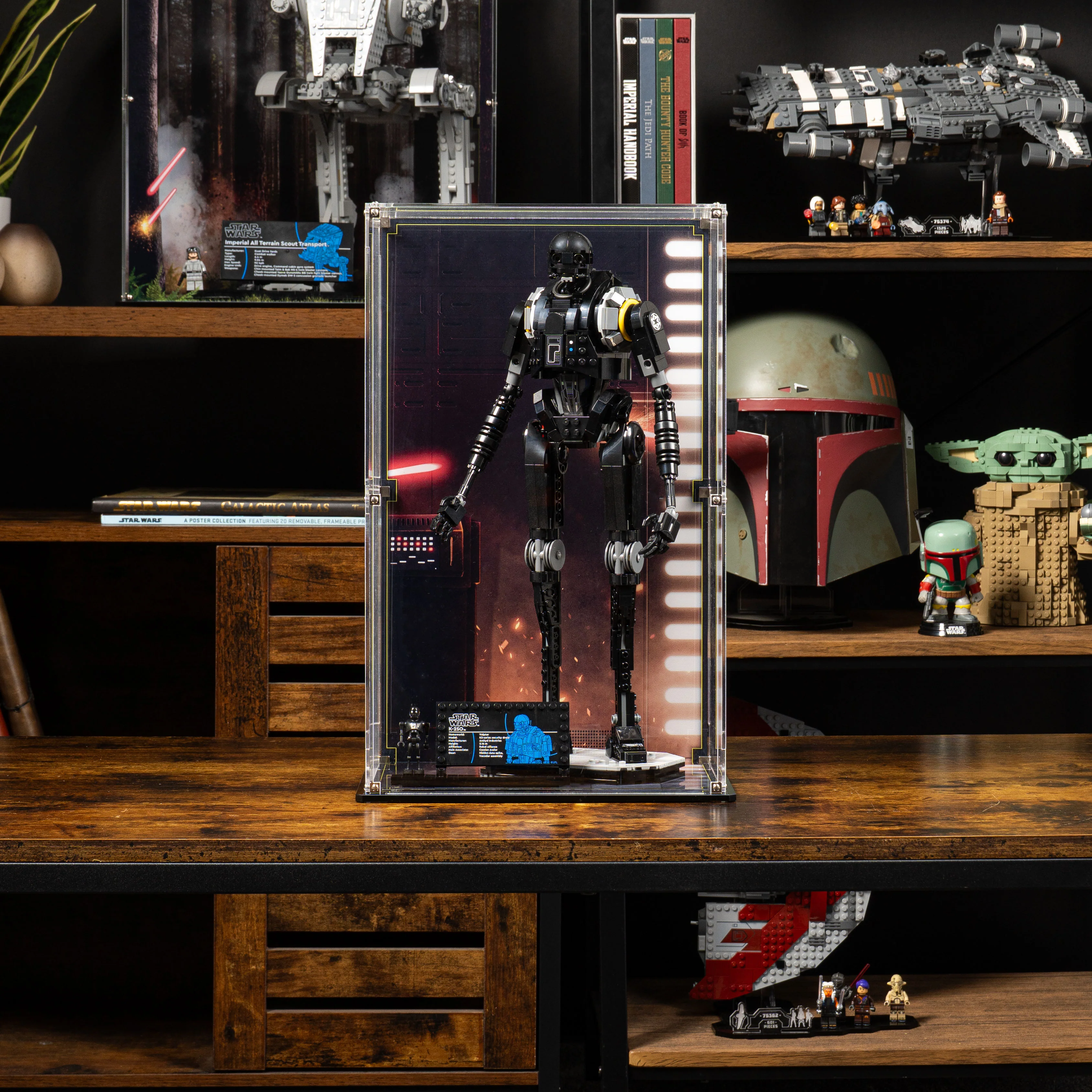 Display Case for LEGO® Star Wars™ K-2SO™ Security Droid (75434) - Image 13