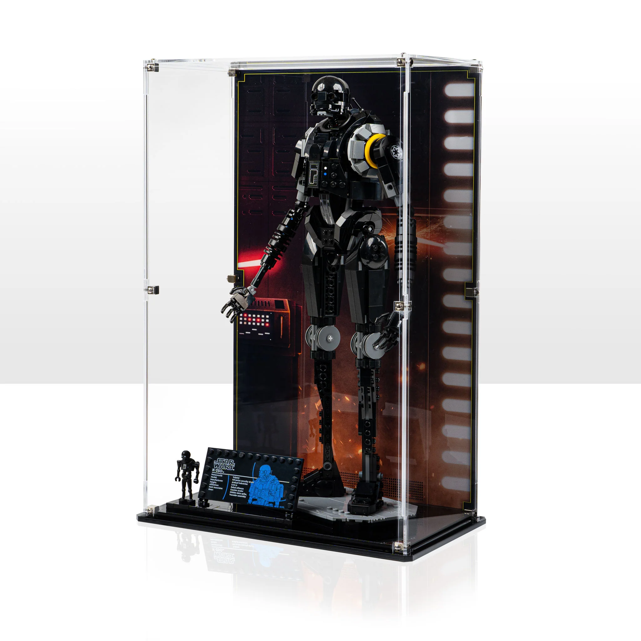 Display Case for LEGO® Star Wars™ K-2SO™ Security Droid (75434) - Image 7