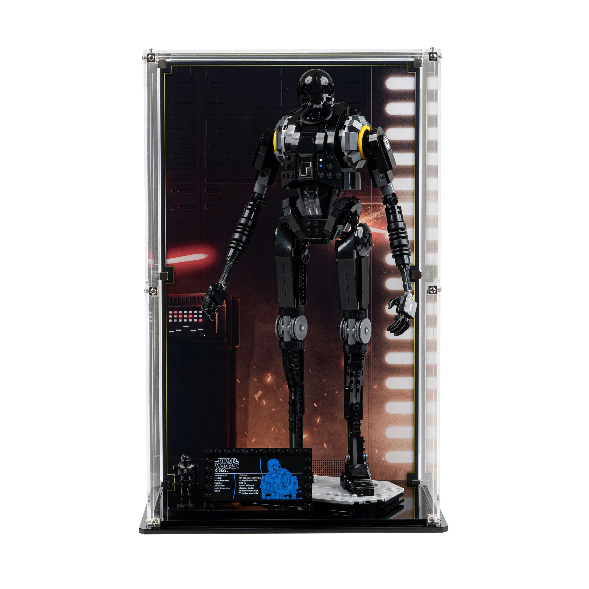 Display Case for LEGO® Star Wars™ K-2SO™ Security Droid (75434) - Image 8