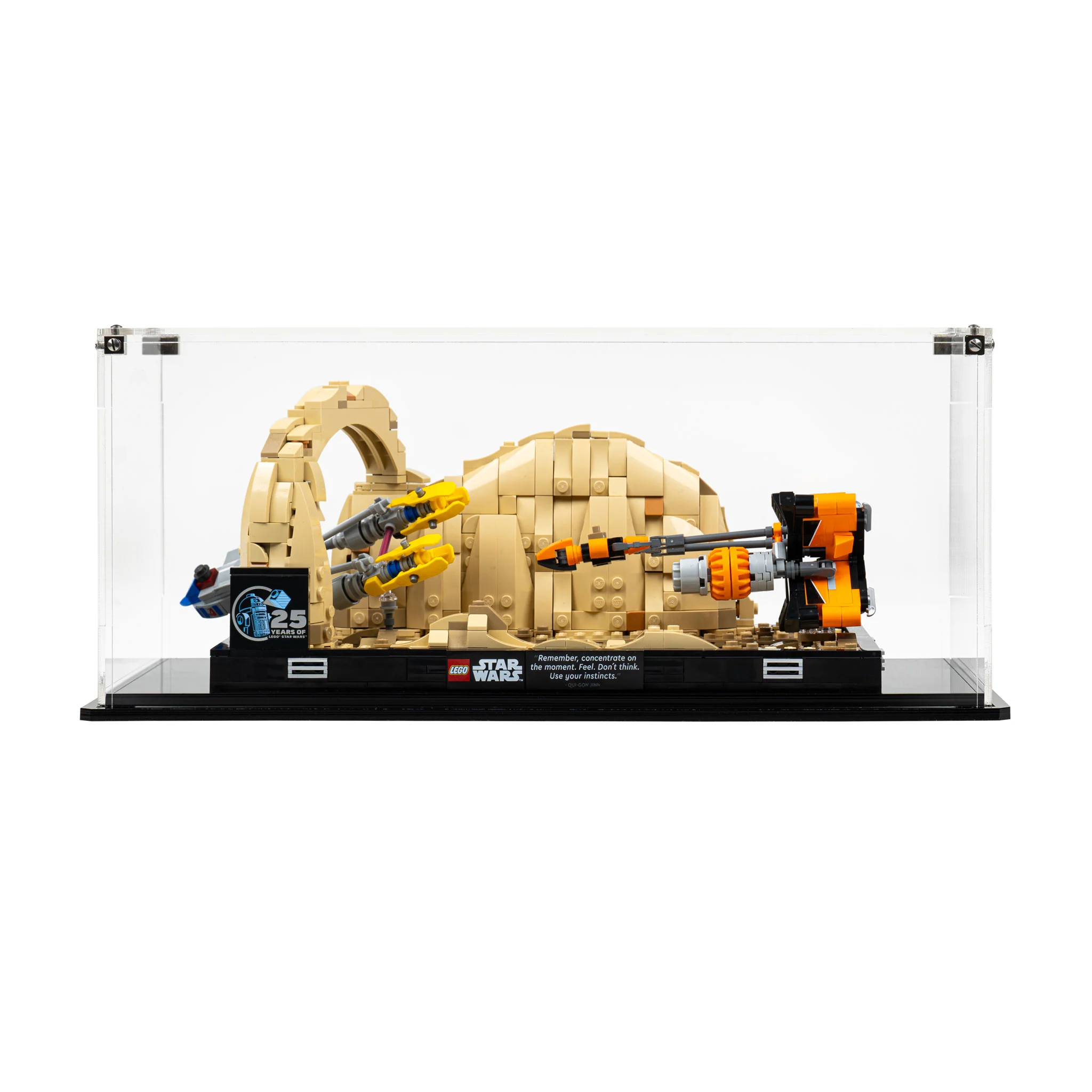 Display Case for LEGO® Star Wars LEGO Star Wars Mos Espa Podrace Diorama (75380) - Image 4