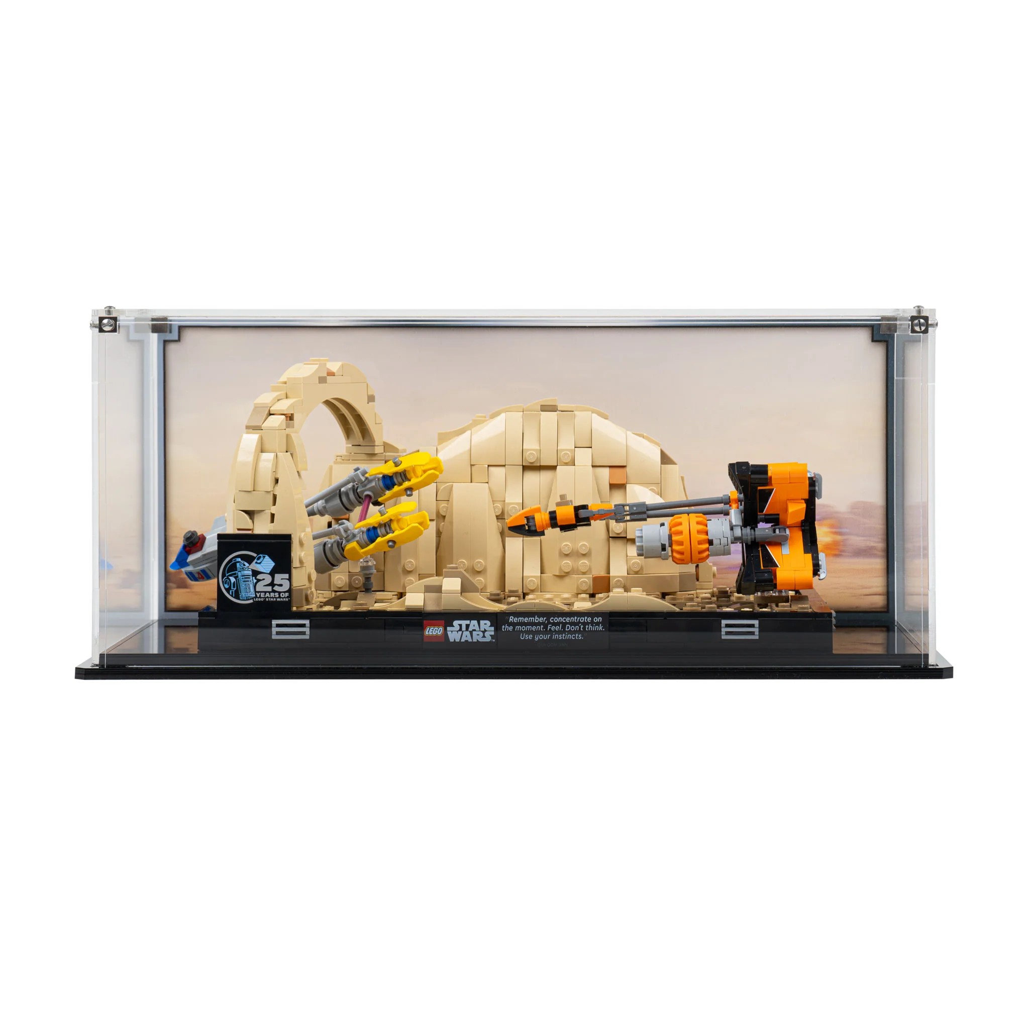 Display Case for LEGO® Star Wars LEGO Star Wars Mos Espa Podrace Diorama (75380) - Image 5
