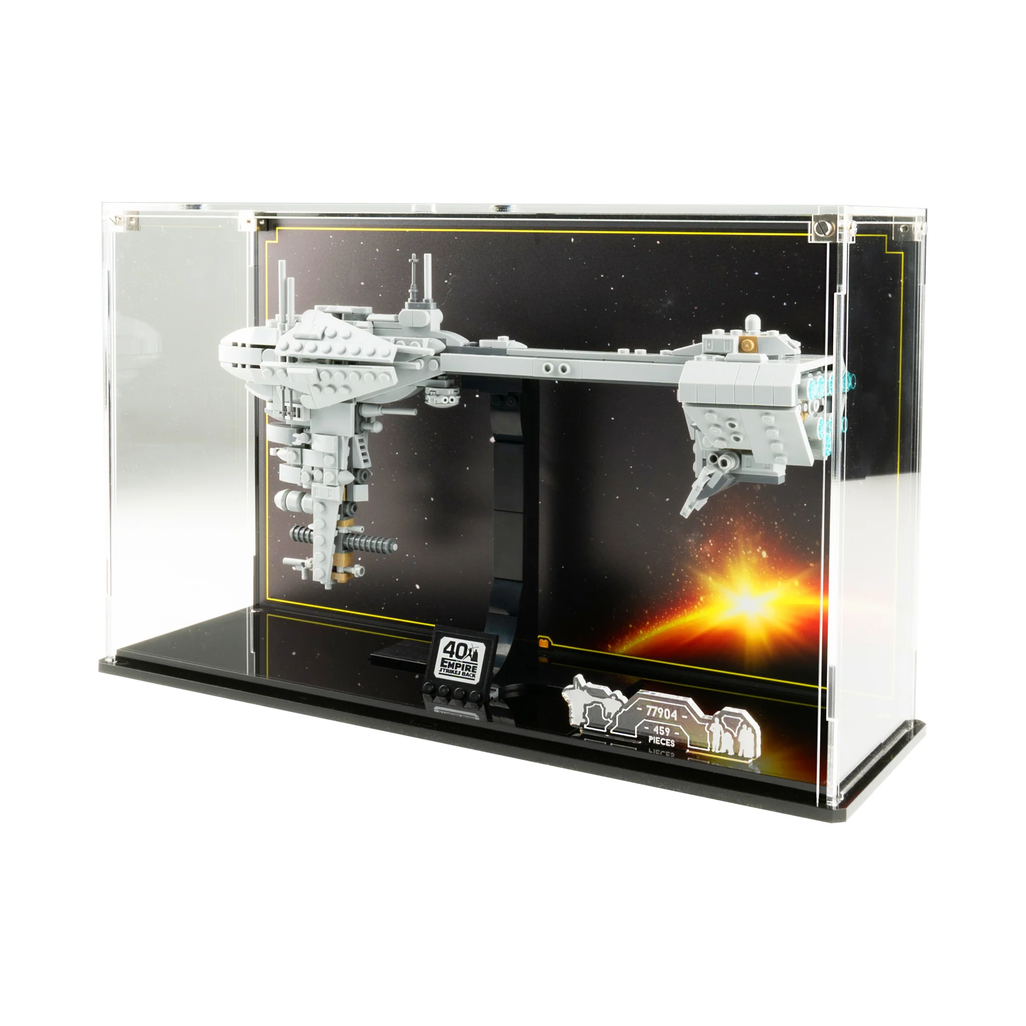 Display Case for LEGO® Star Wars™ Nebulon-B Frigate (77904) - Image 7