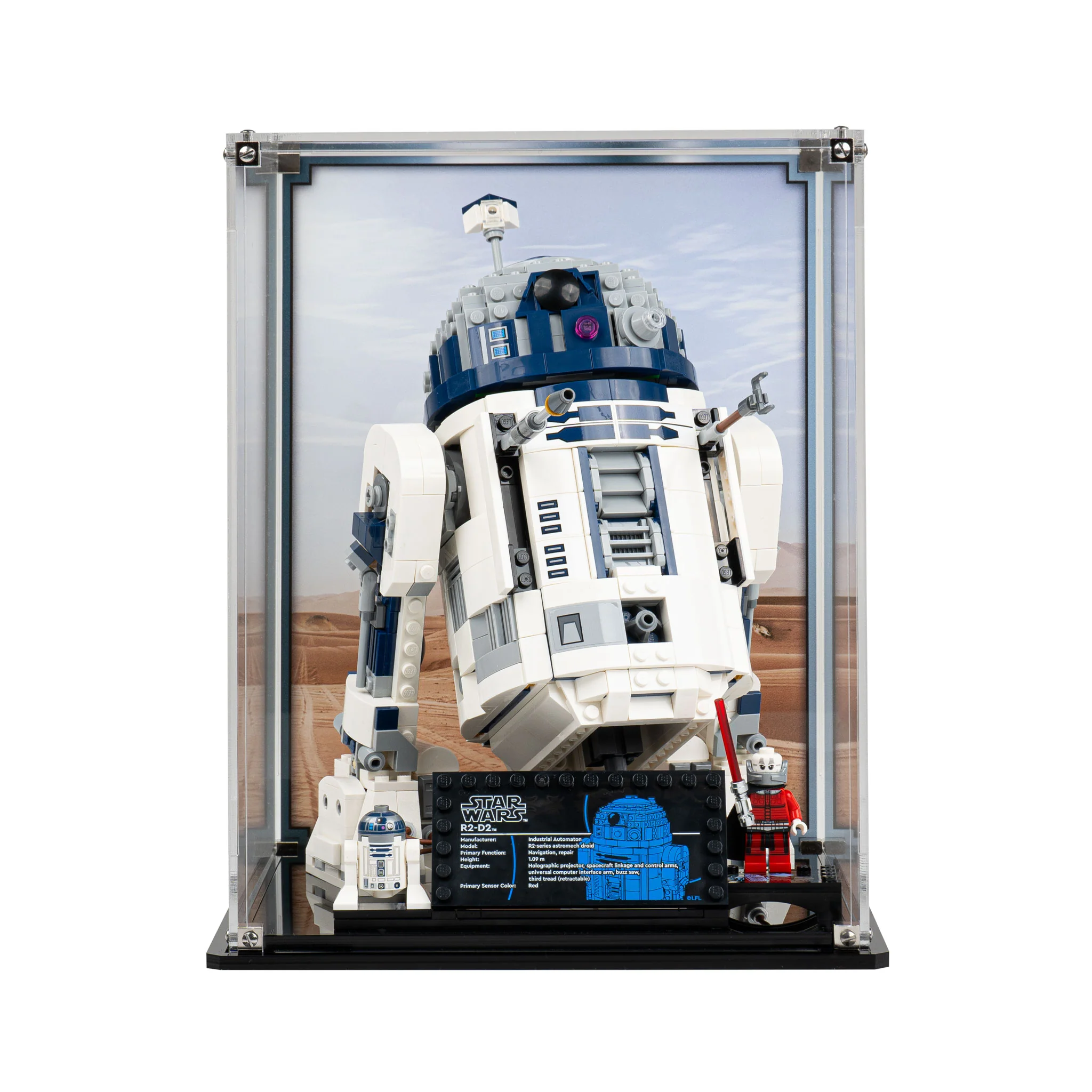 Display Case for LEGO® Star Wars R2-D2 (75379) - Image 2