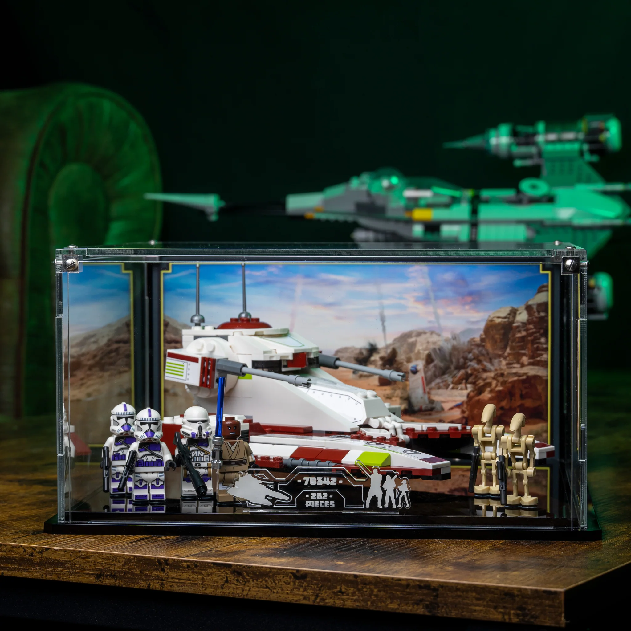 Display Case for LEGO® Star Wars™ Republic Fighter Tank™ (75342) - Image 14