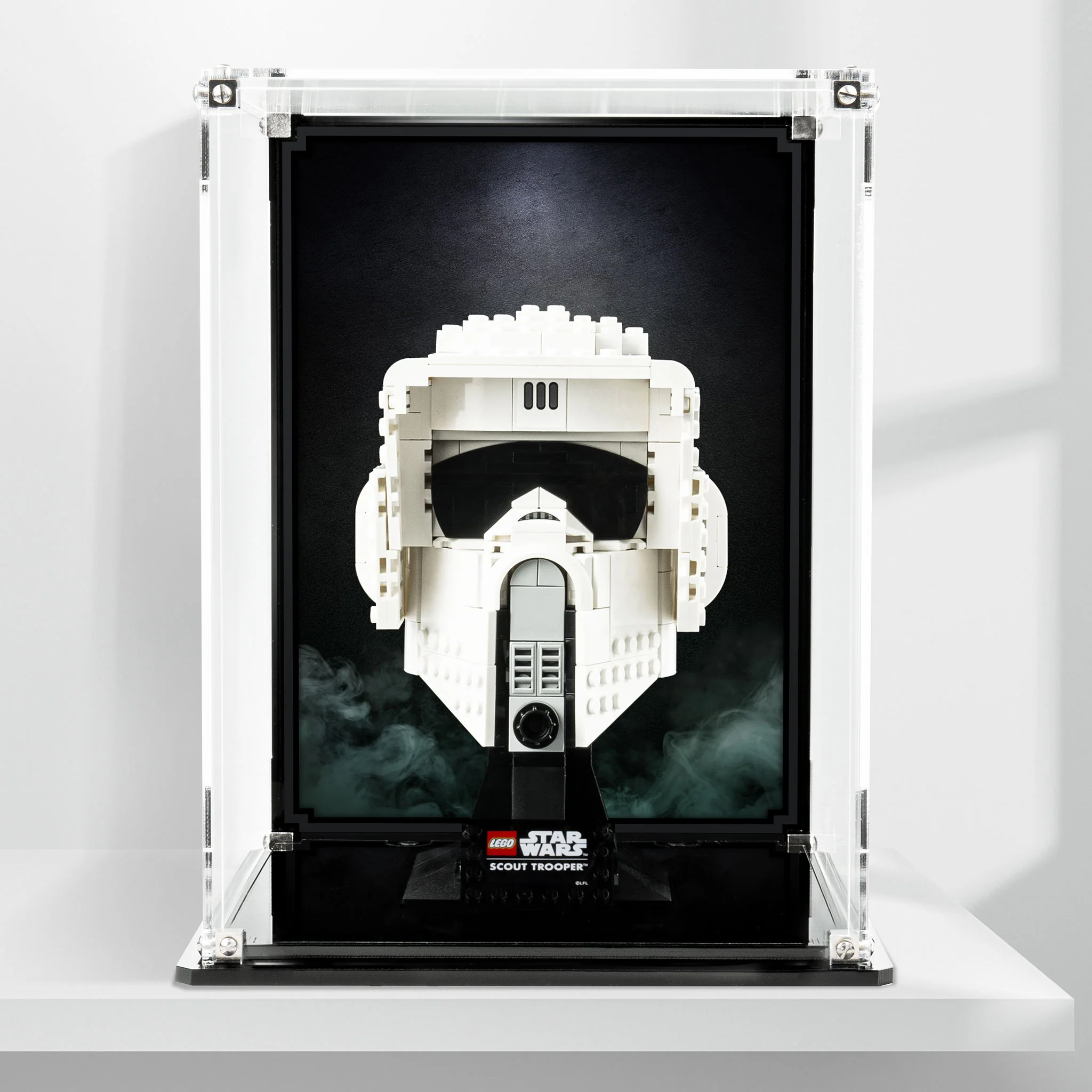 Display Case for LEGO® Star Wars™ Scout Trooper Helmet (75305) - Image 4