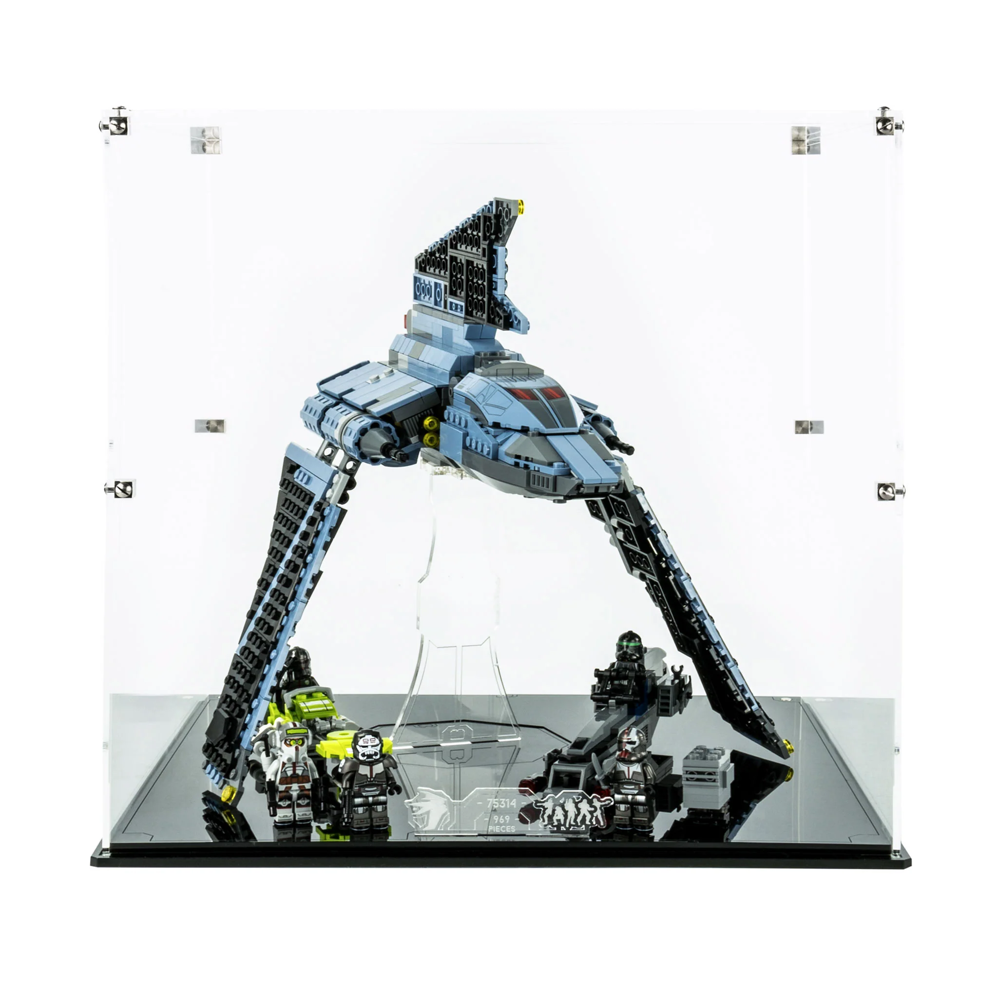 Display Case for LEGO® Star Wars™ The Bad Batch™ Attack Shuttle (75314) - Image 4
