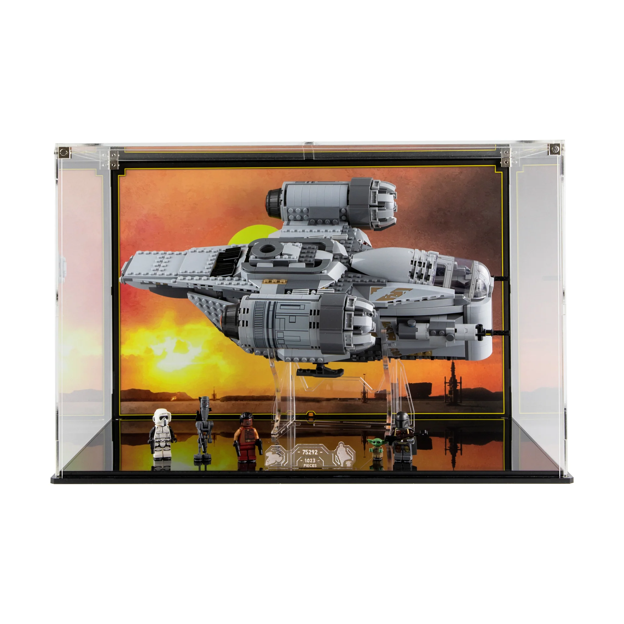 Display Case for LEGO® Star Wars™ The Razor Crest™ (75292) - Image 2