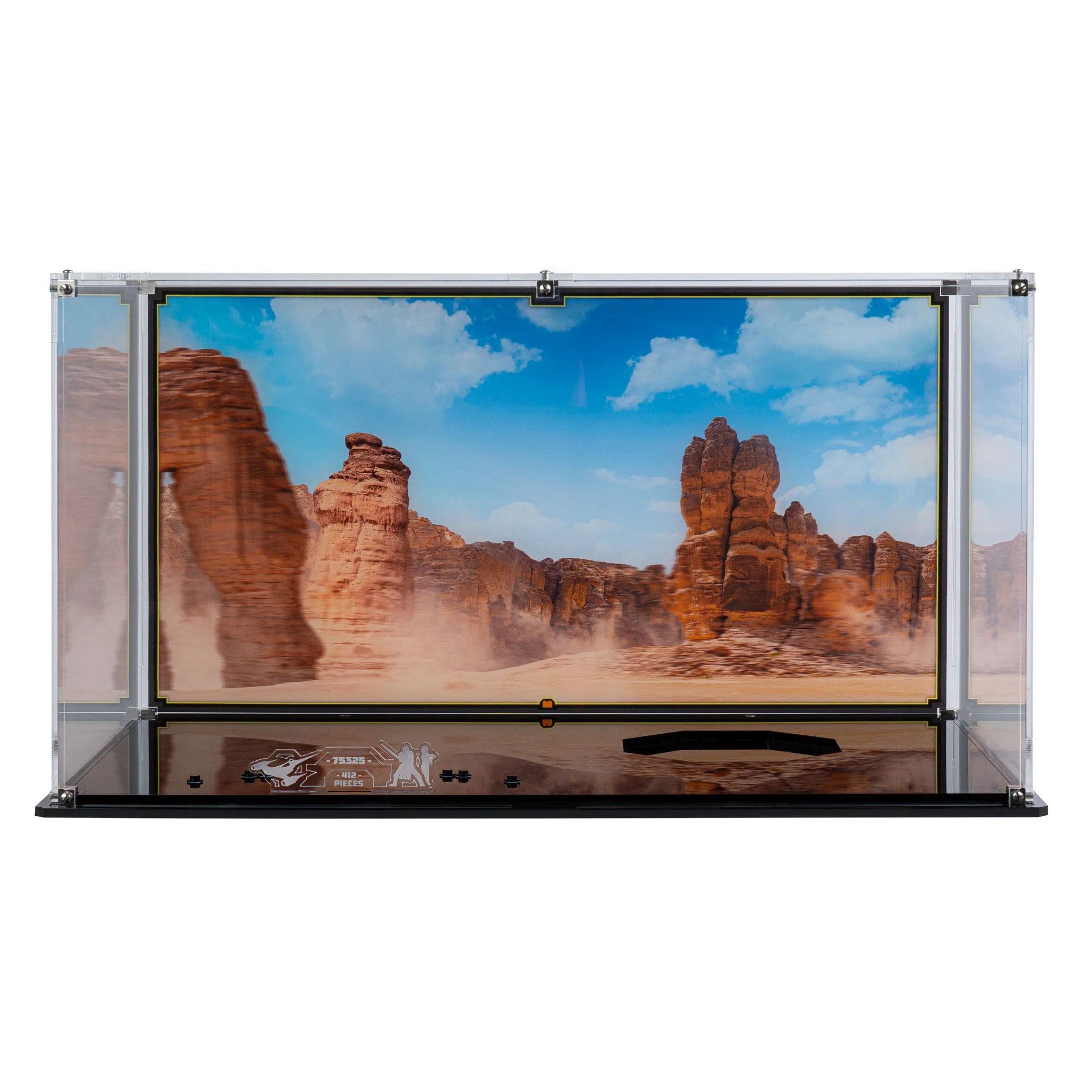 Display Case for LEGO® Star Wars The Mandalorian's N-1 Starfighter™ (75325) - Image 10