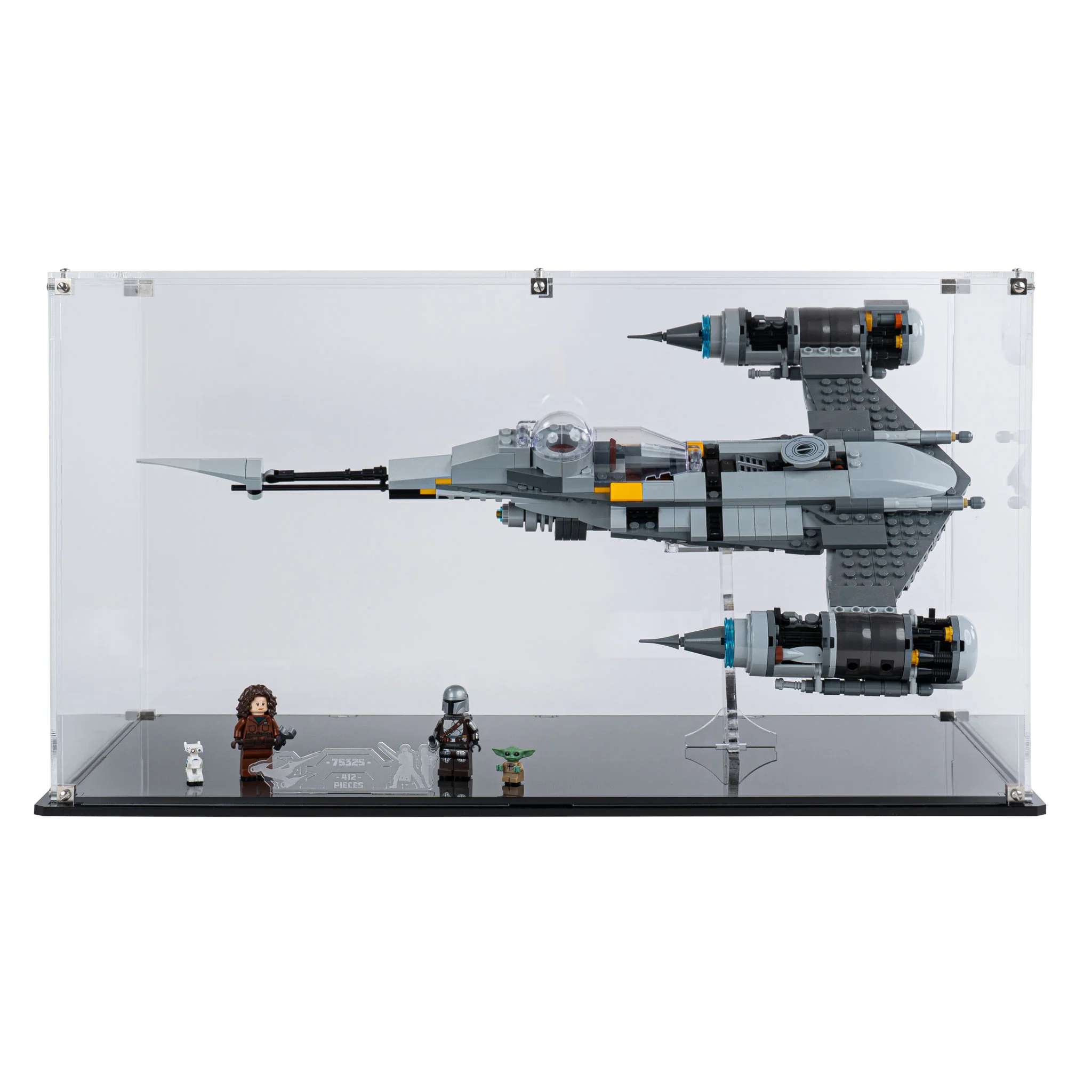 Display Case for LEGO® Star Wars The Mandalorian's N-1 Starfighter™ (75325) - Image 12