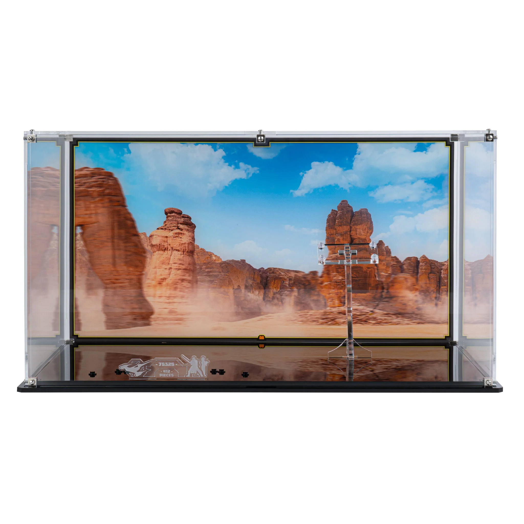Display Case for LEGO® Star Wars The Mandalorian's N-1 Starfighter™ (75325) - Image 9