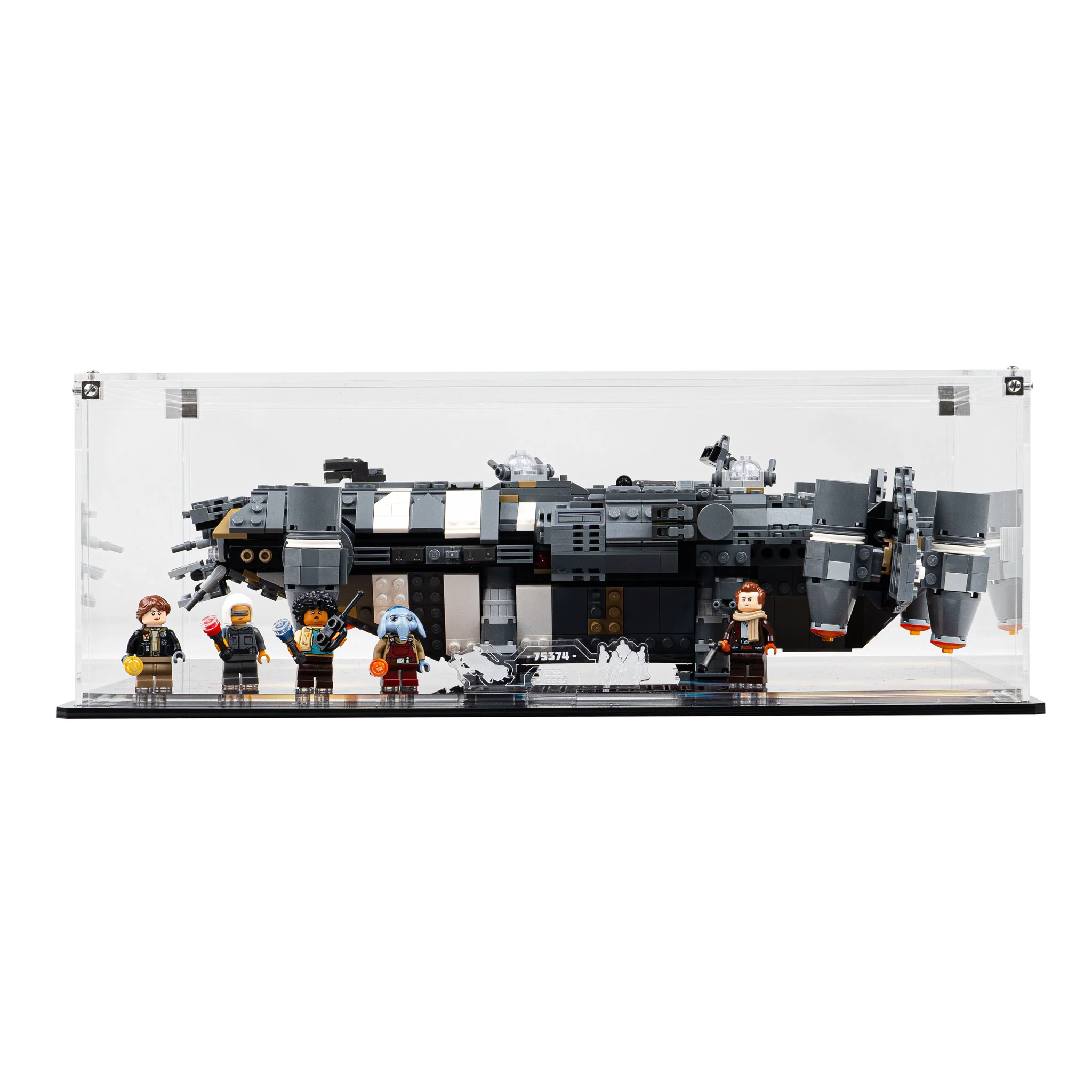 Display Case for LEGO® Star Wars: The Onyx Cinder (75374) - Image 2