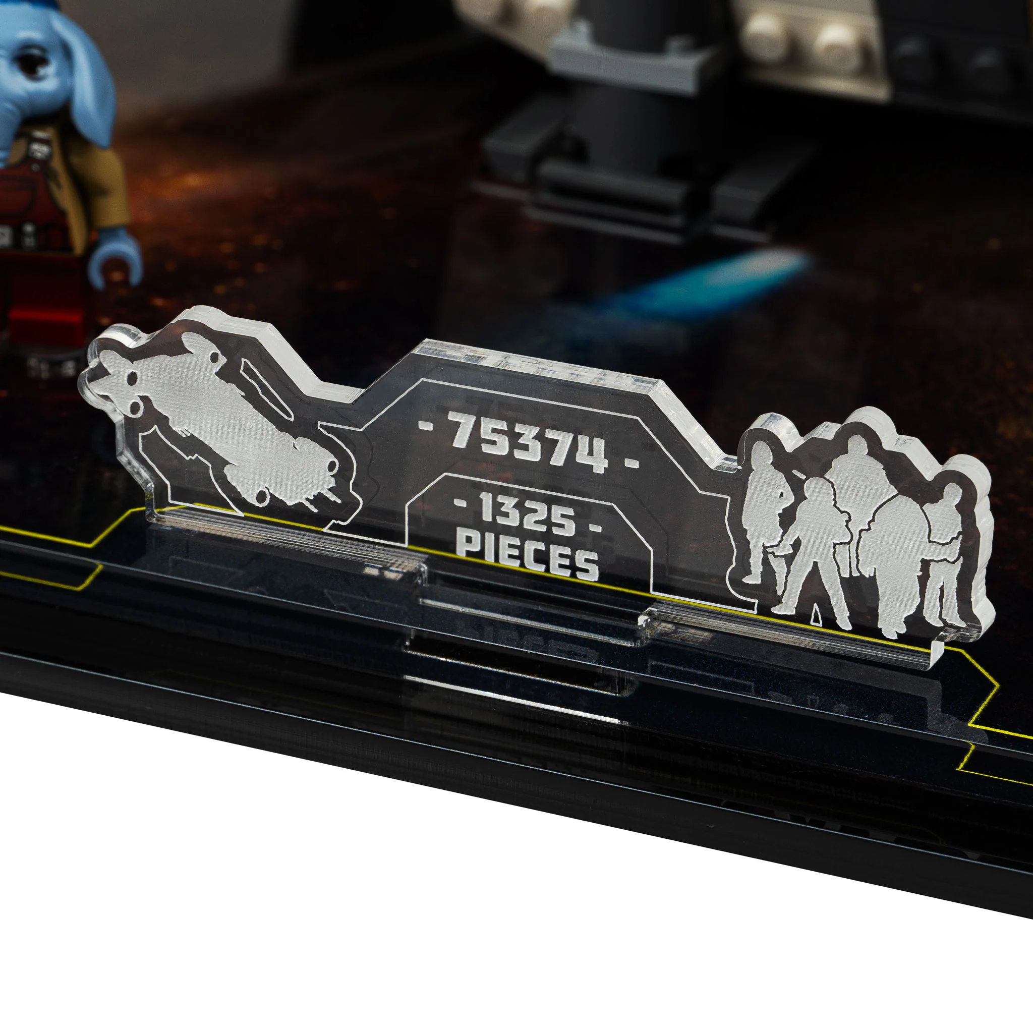 Display Case for LEGO® Star Wars: The Onyx Cinder (75374) - Image 7