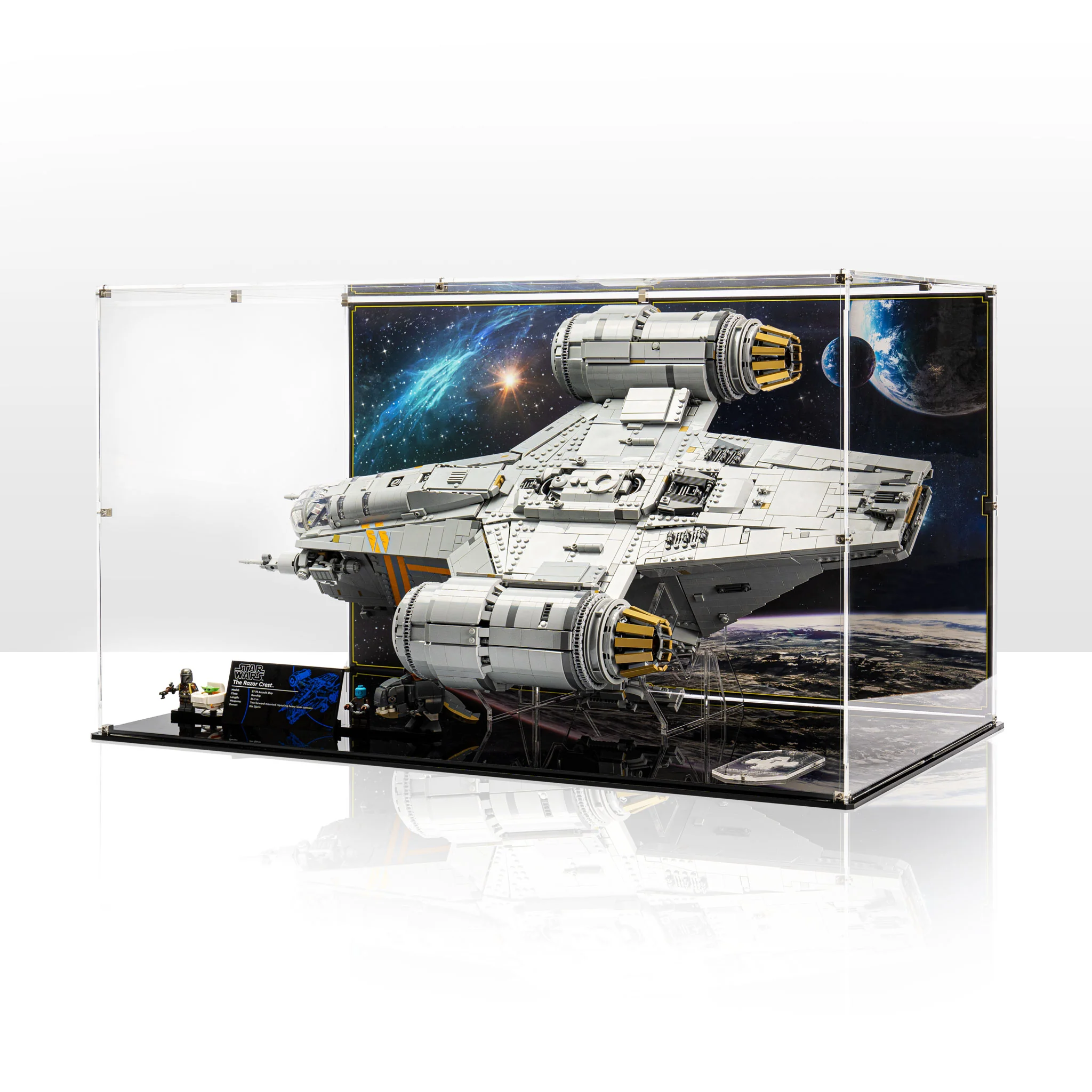 Display Case for LEGO® Star Wars™ UCS The Razor Crest™ (75331)