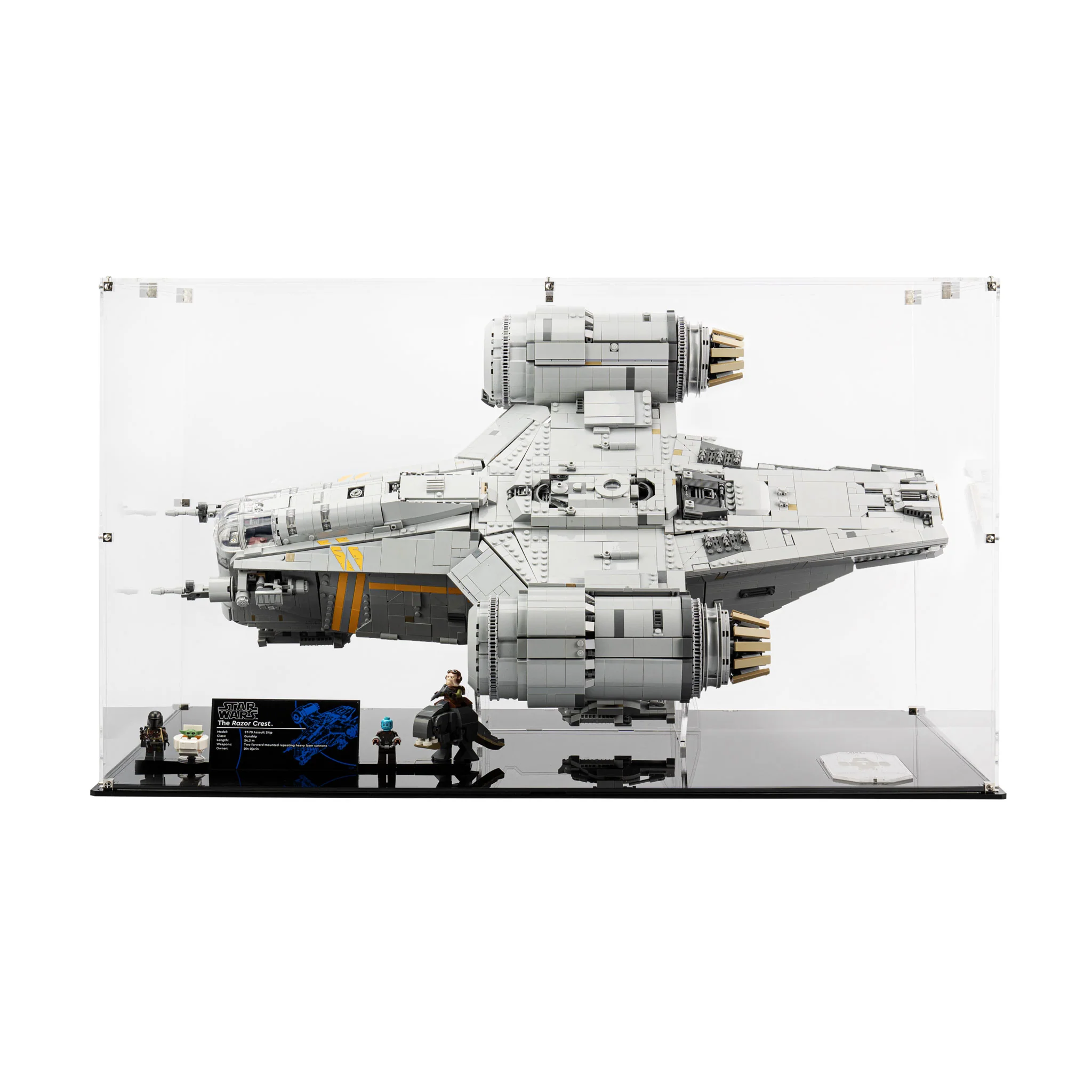 Display Case for LEGO® Star Wars™ UCS The Razor Crest™ (75331) - Image 7