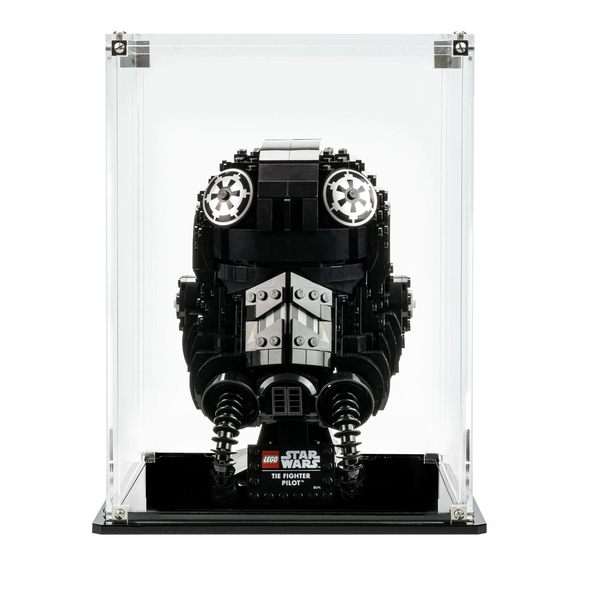 Display Case for LEGO® Star Wars™ TIE Fighter pilot helmet (75274) - Image 2