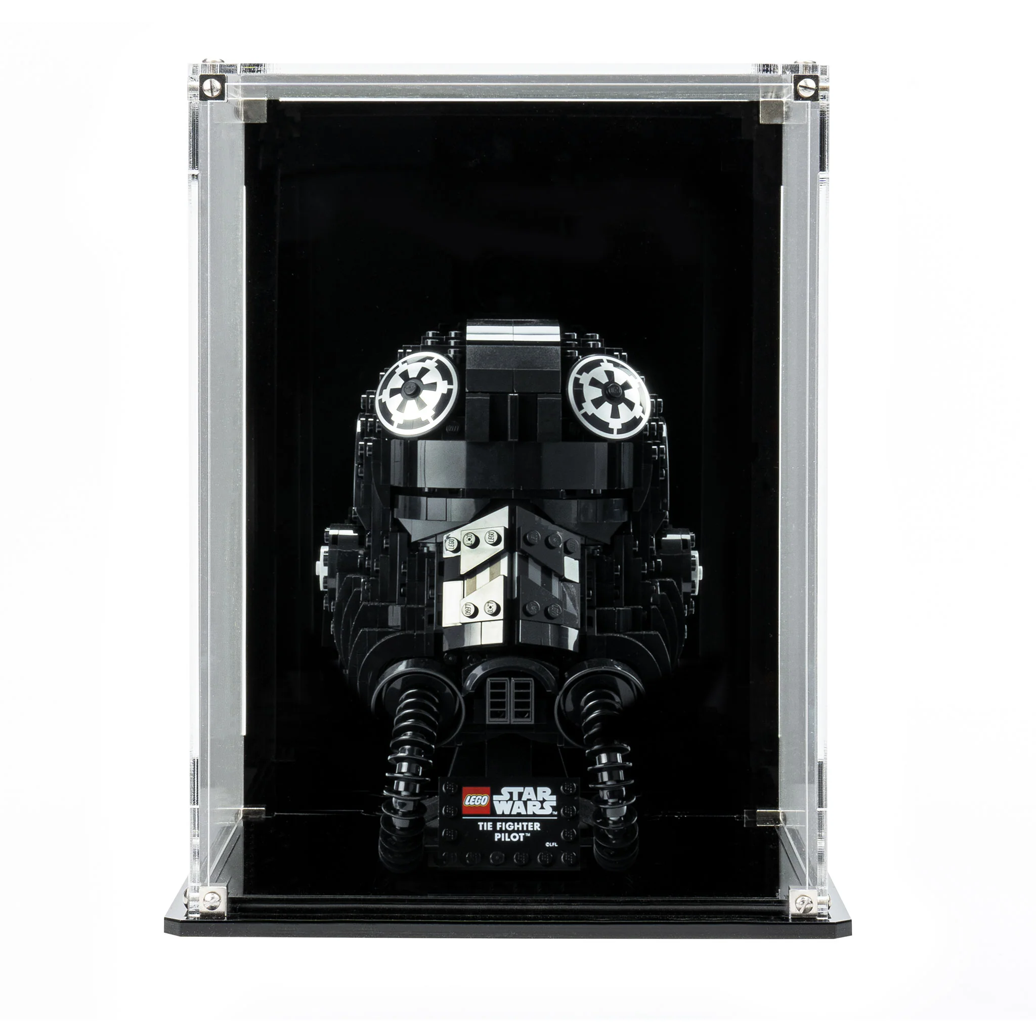 Display Case for LEGO® Star Wars™ TIE Fighter pilot helmet (75274) - Image 3