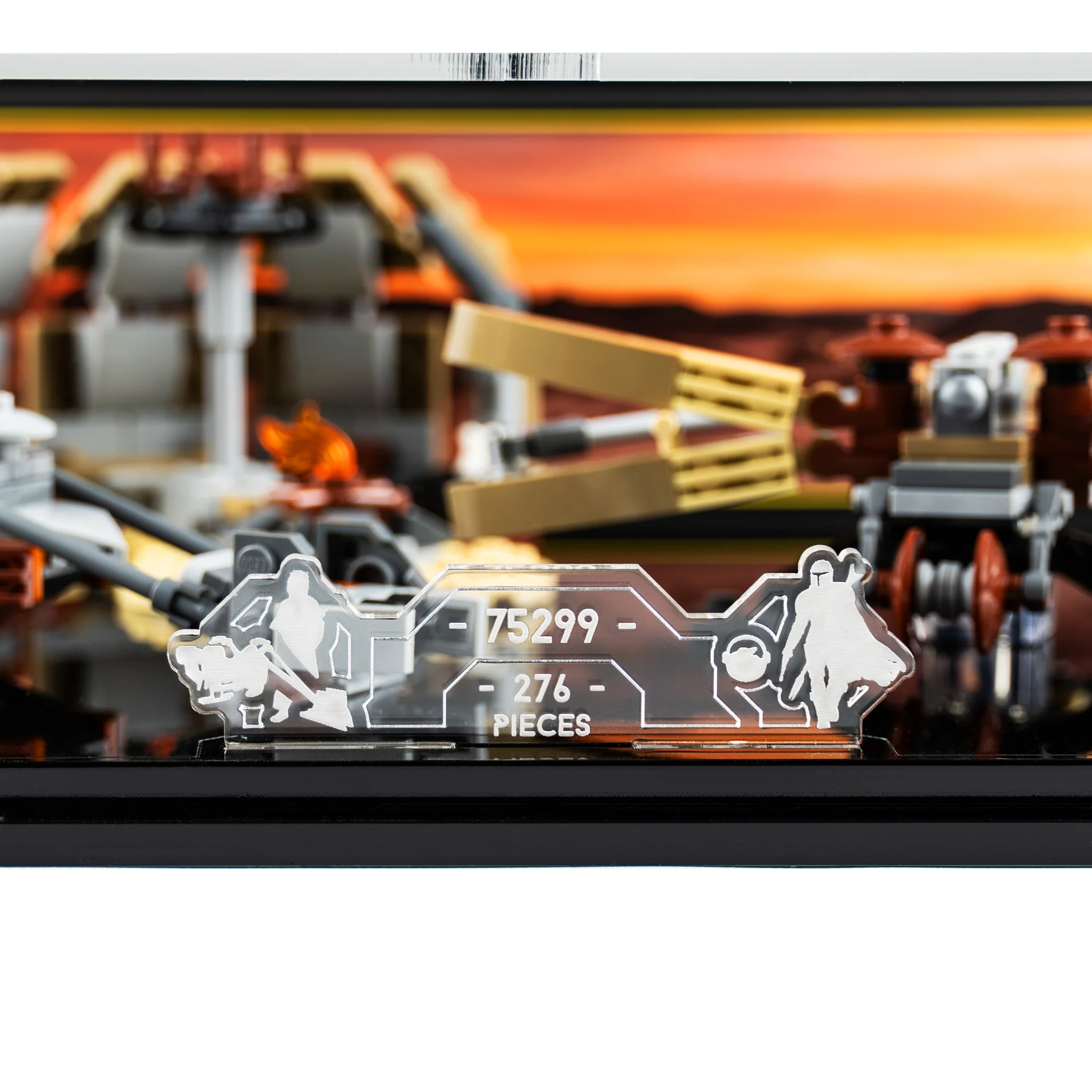 Display Case for LEGO® Star Wars™ Trouble on Tatooine (75299) - Image 3