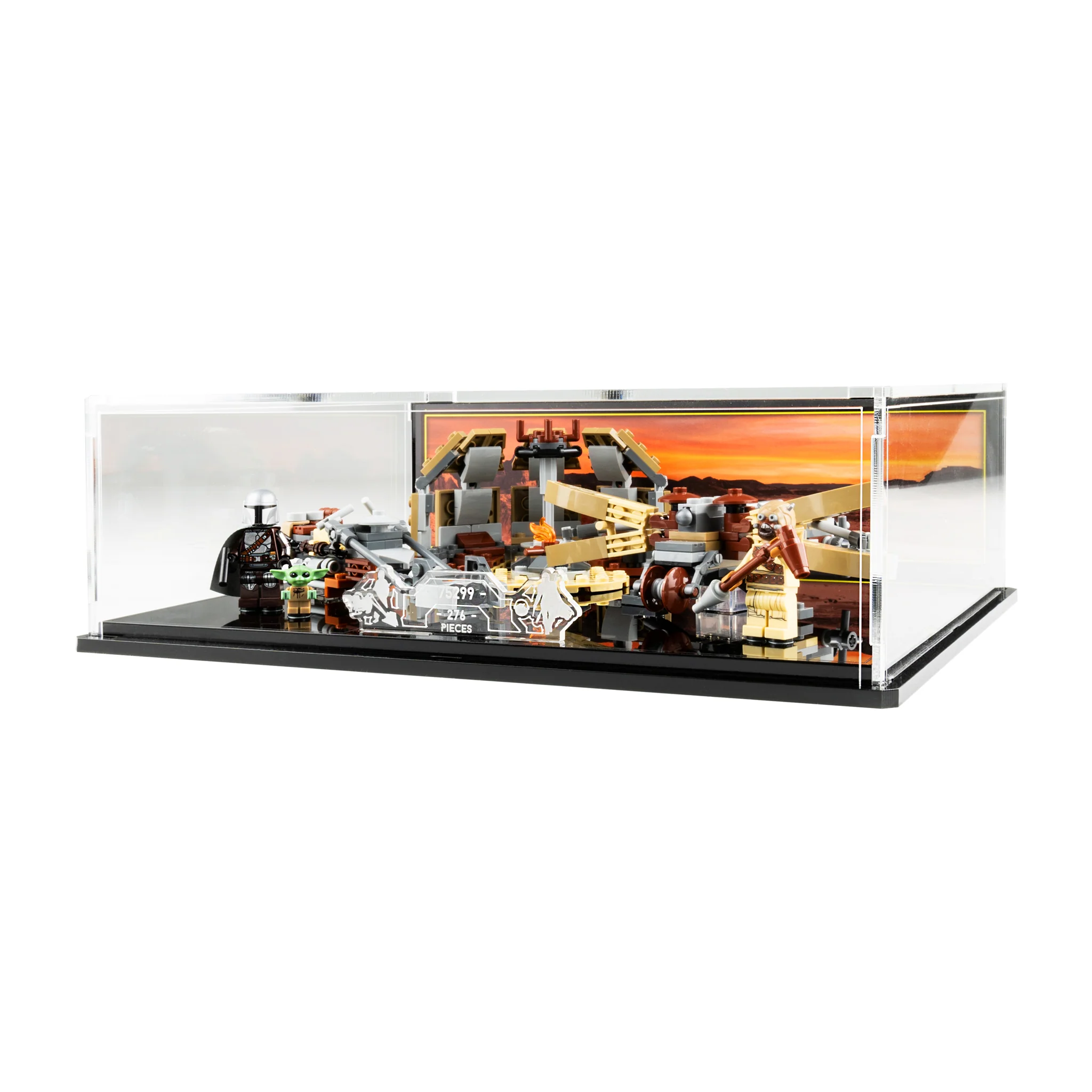 Display Case for LEGO® Star Wars™ Trouble on Tatooine (75299) - Image 4