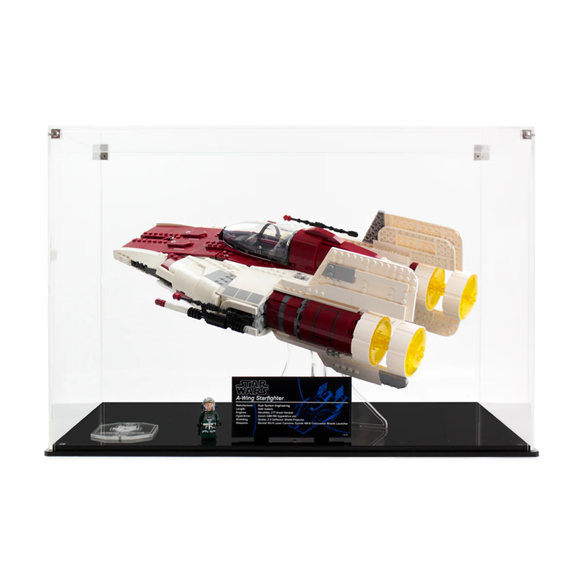 Display Case for LEGO® Star Wars™ UCS A-Wing (75275) - Image 7