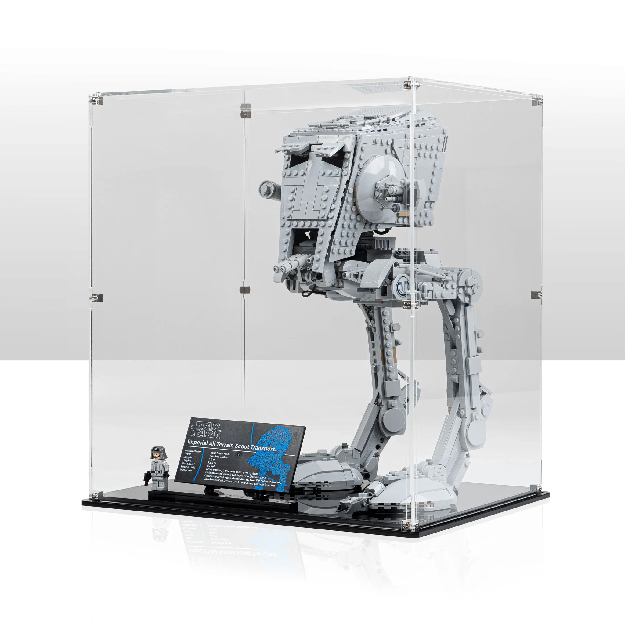 Display Case for LEGO® Star Wars™ UCS AT-ST Walker (75417) - Image 8