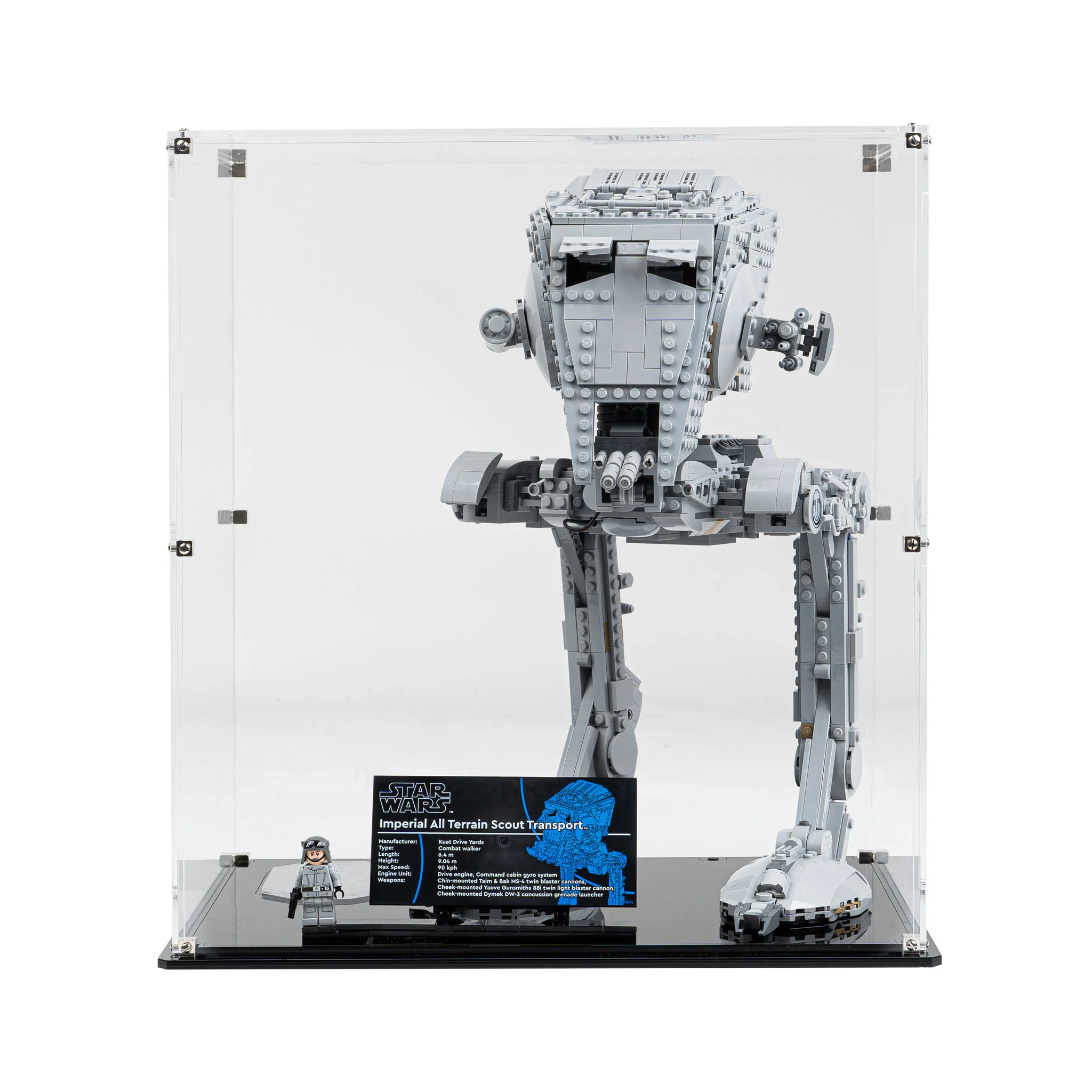 Display Case for LEGO® Star Wars™ UCS AT-ST Walker (75417) - Image 9