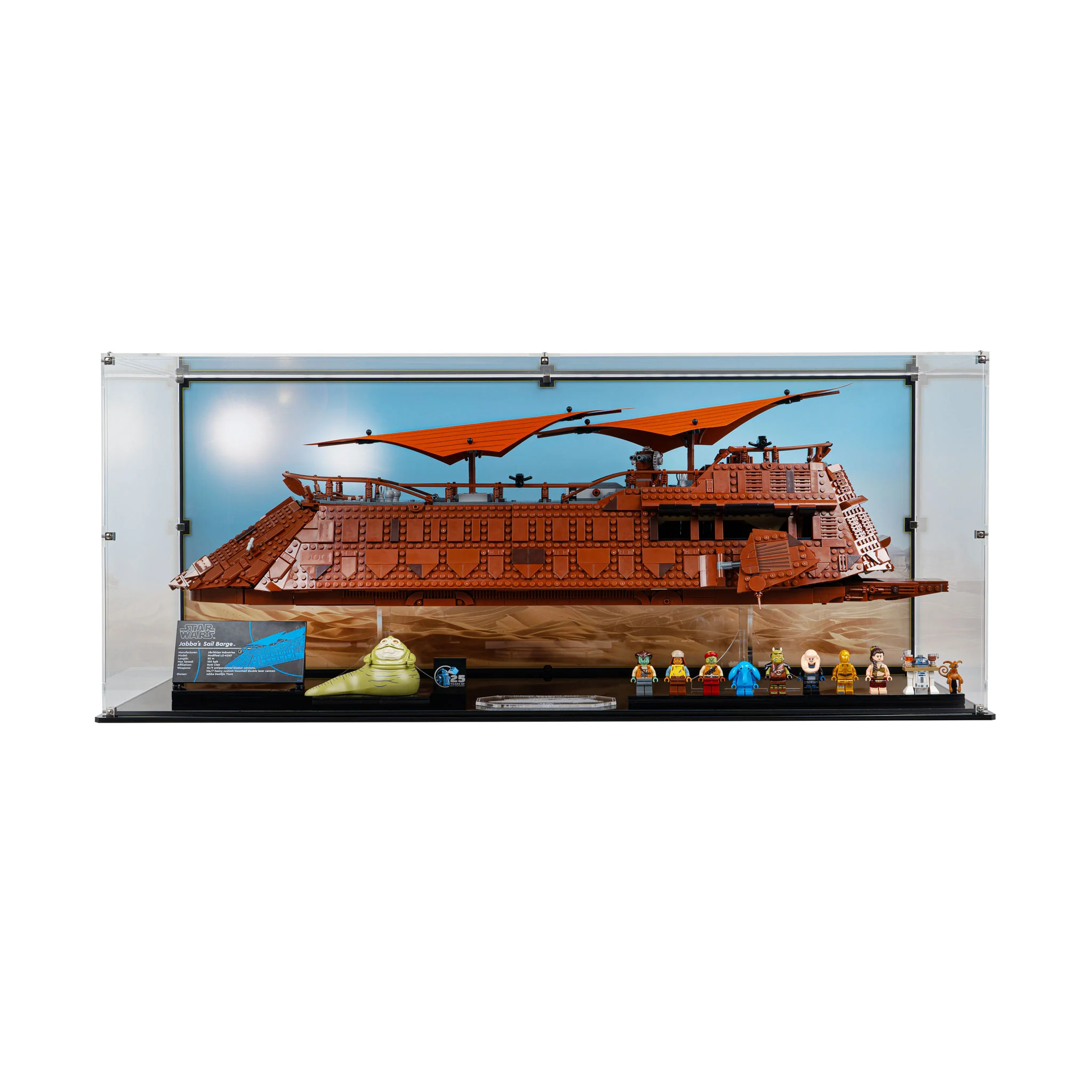 Display Case for LEGO® Star Wars™ UCS Jabba’s Sail Barge (75397) - Image 2