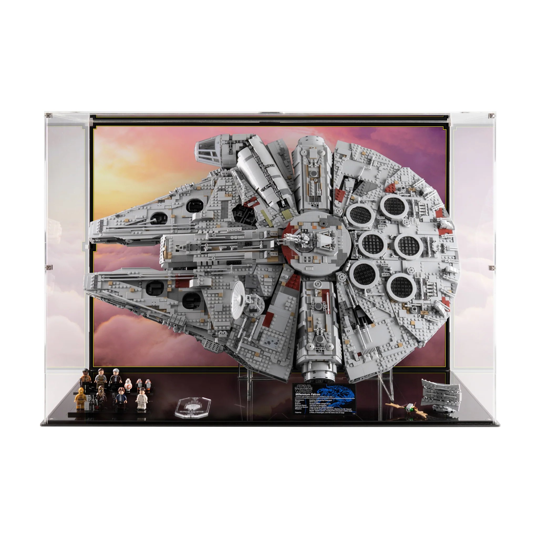 Display Case for LEGO® Star Wars™ UCS Millennium Falcon (75192) - Image 15