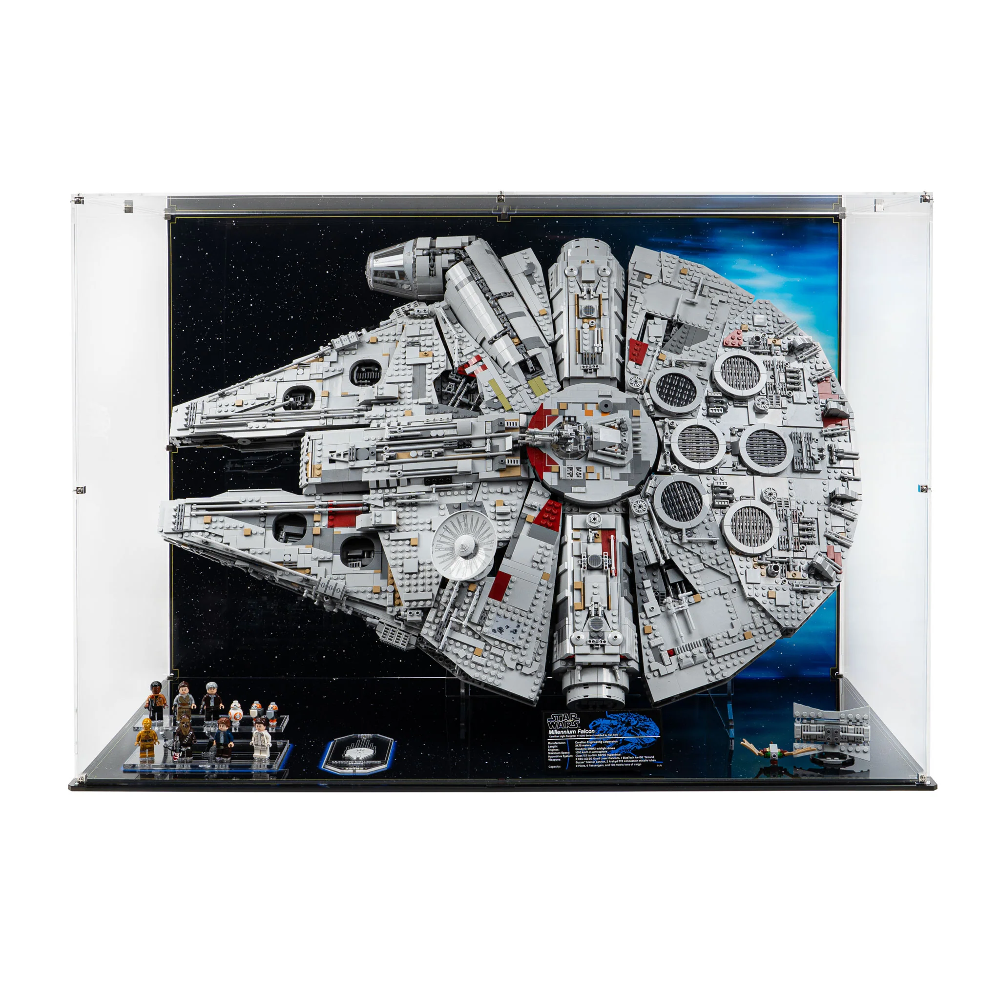 Display Case for LEGO® Star Wars™ UCS Millennium Falcon (75192) - Image 24