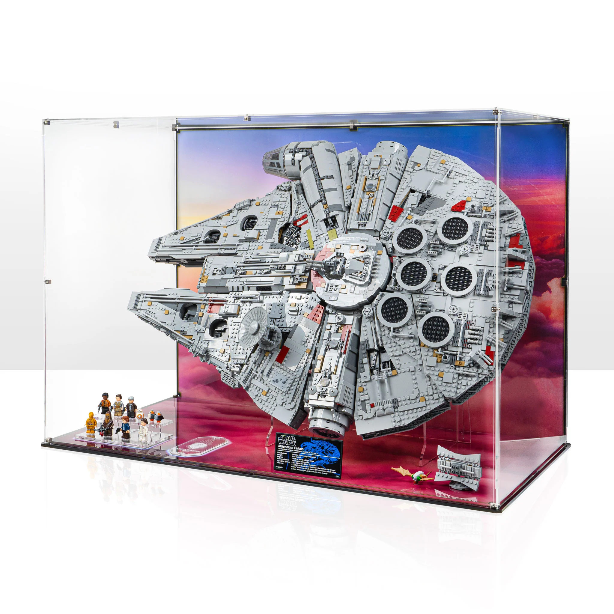 Display Case for LEGO® Star Wars™ UCS Millennium Falcon (75192) - Image 4