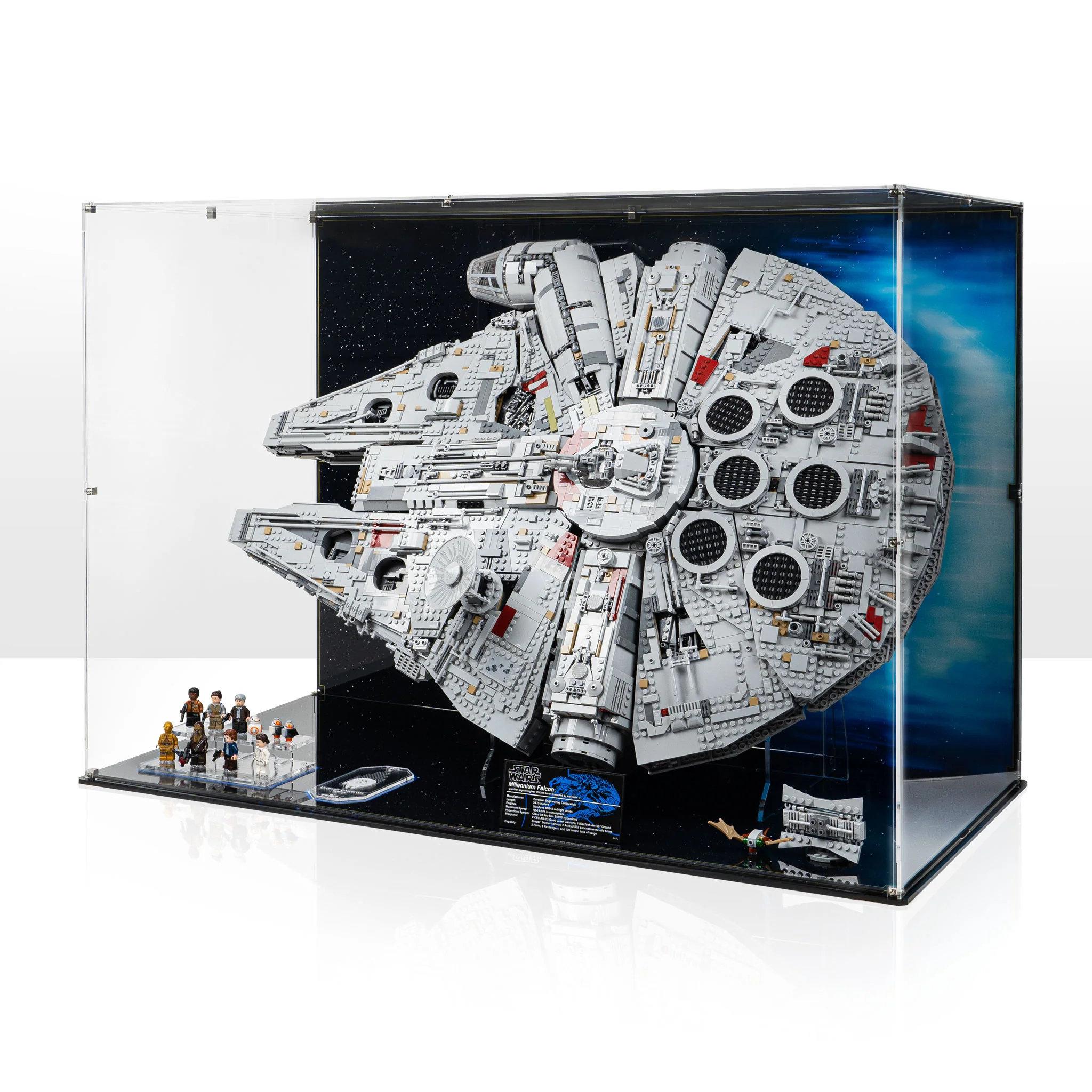 Display Case for LEGO® Star Wars™ UCS Millennium Falcon (75192) - Image 6