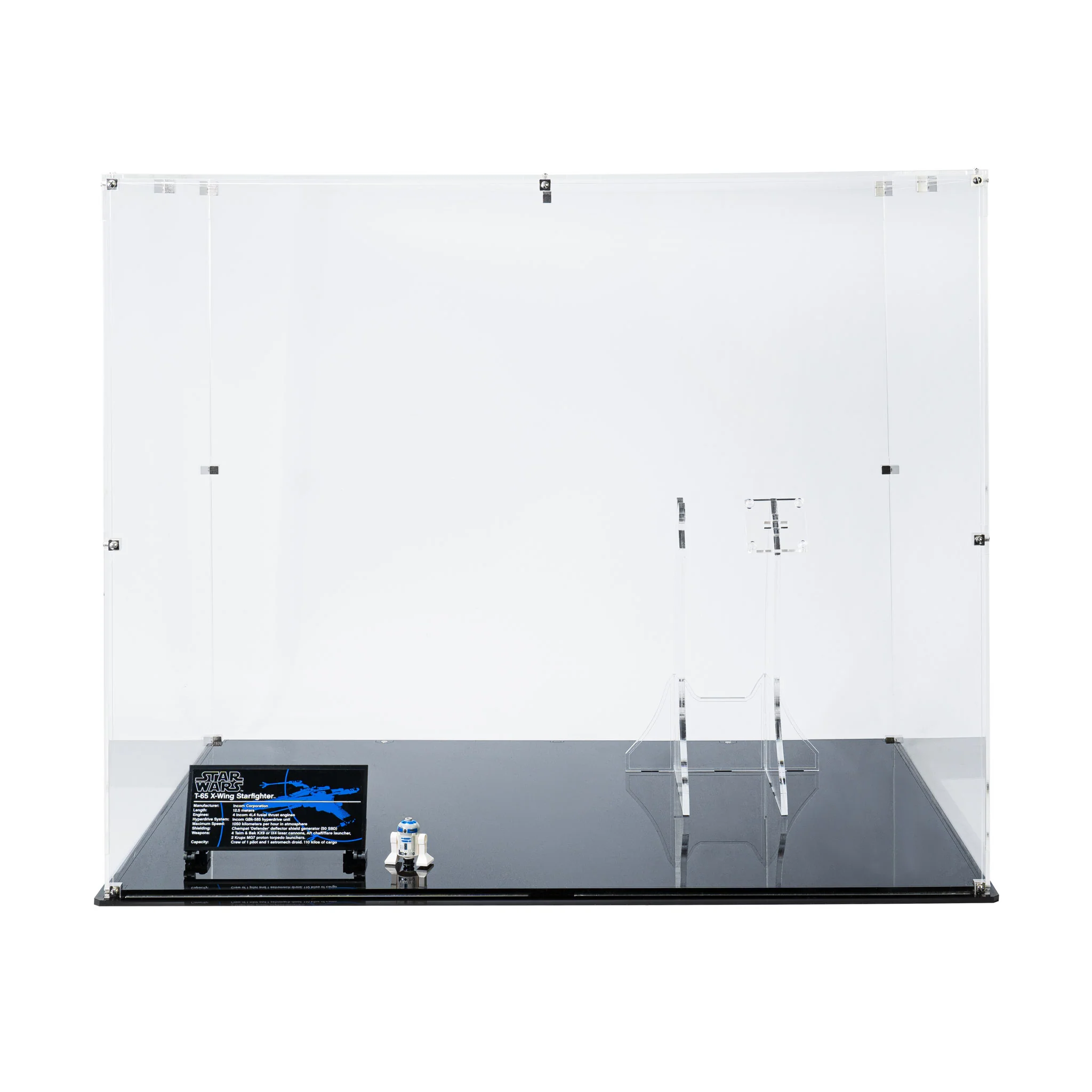 Display Case for LEGO® Star Wars™ UCS Red Five X-Wing Fighter (10240) - Image 7