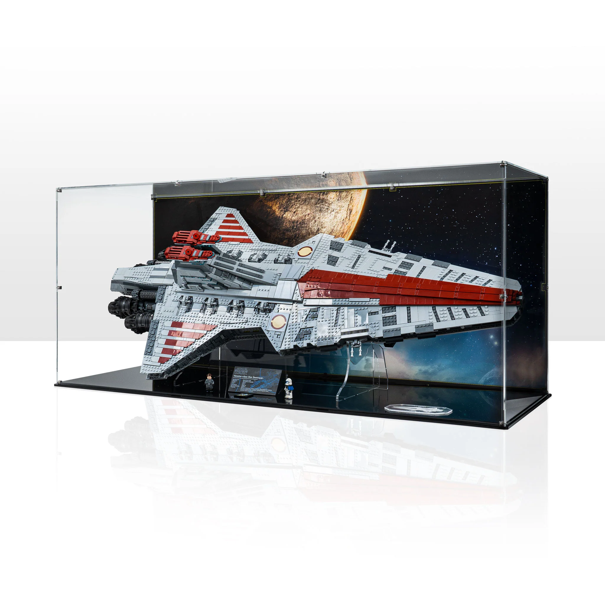 Display Case for LEGO® Star Wars™ Venator-Class Republic Attack Cruiser (75367) - Image 14