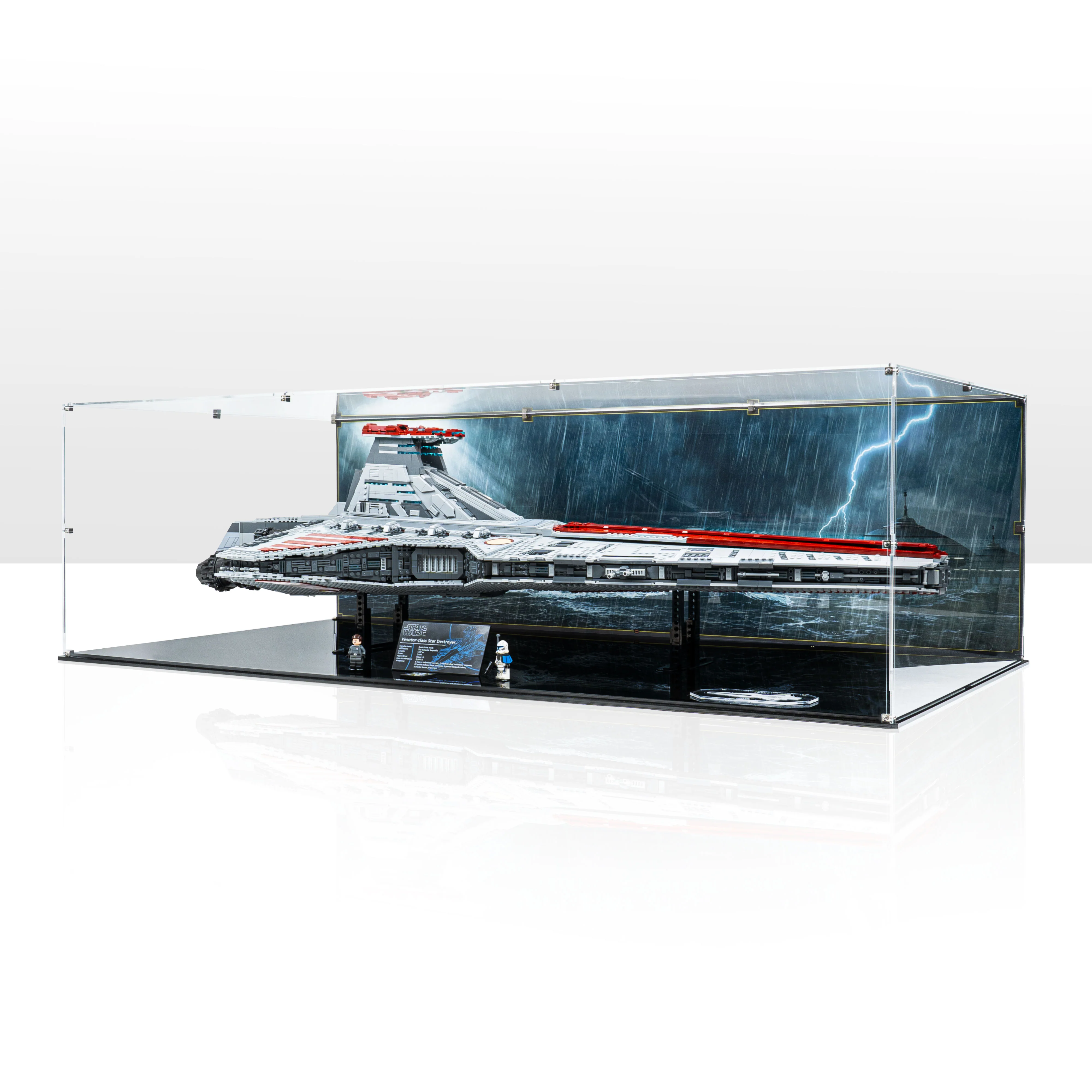 Display Case for LEGO® Star Wars™ Venator-Class Republic Attack Cruiser (75367) - Image 17