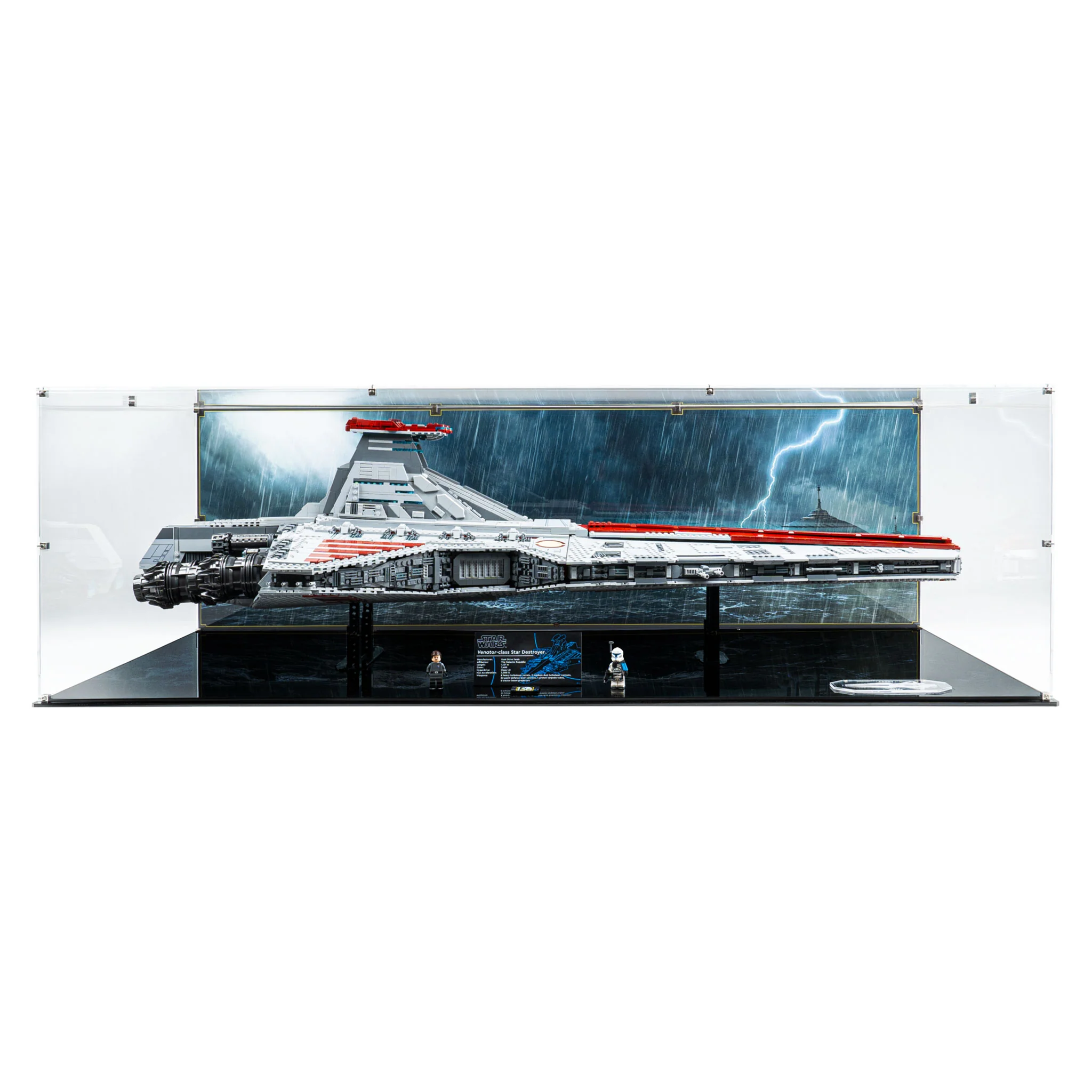 Display Case for LEGO® Star Wars™ Venator-Class Republic Attack Cruiser (75367) - Image 18