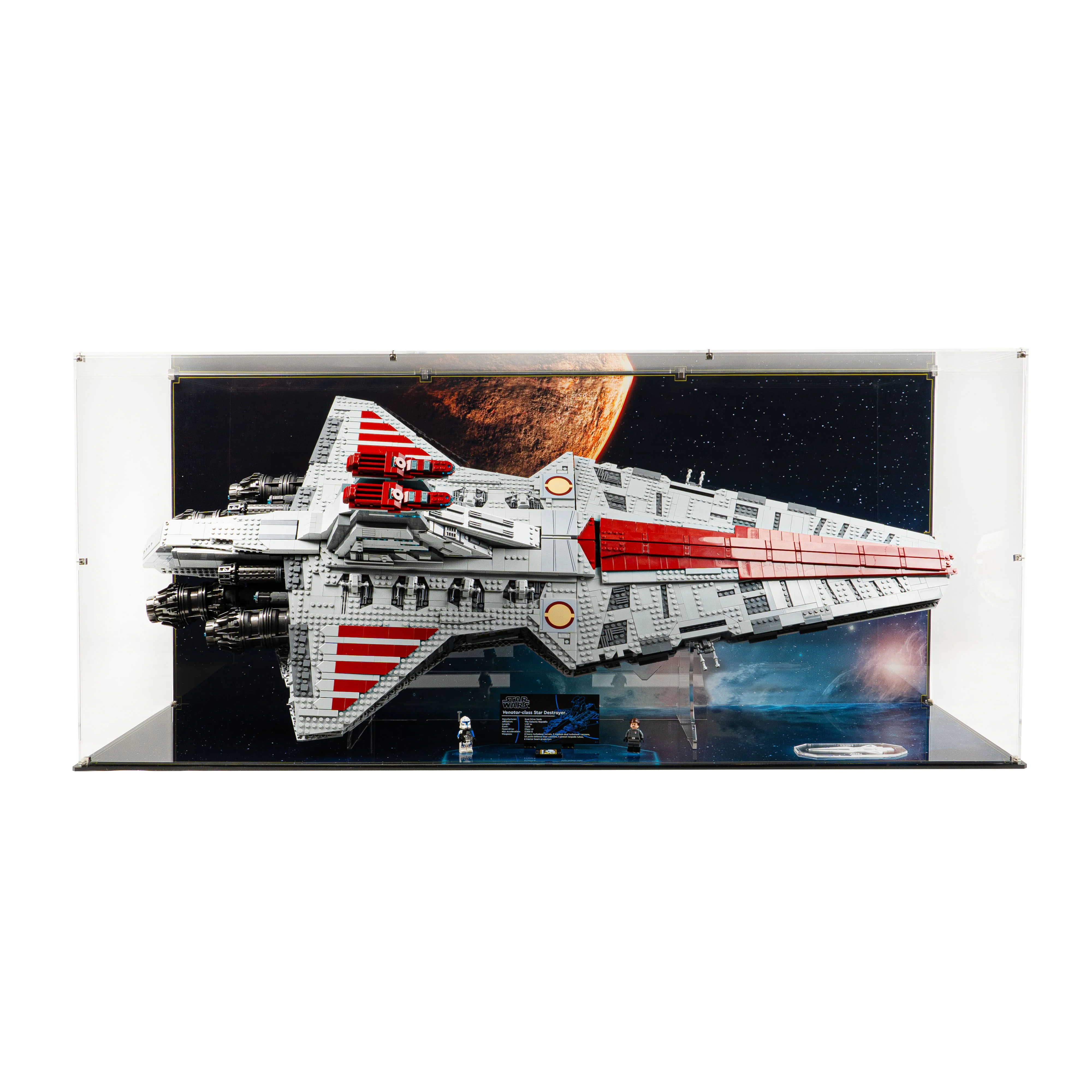 Display Case for LEGO® Star Wars™ Venator-Class Republic Attack Cruiser (75367) - Image 3