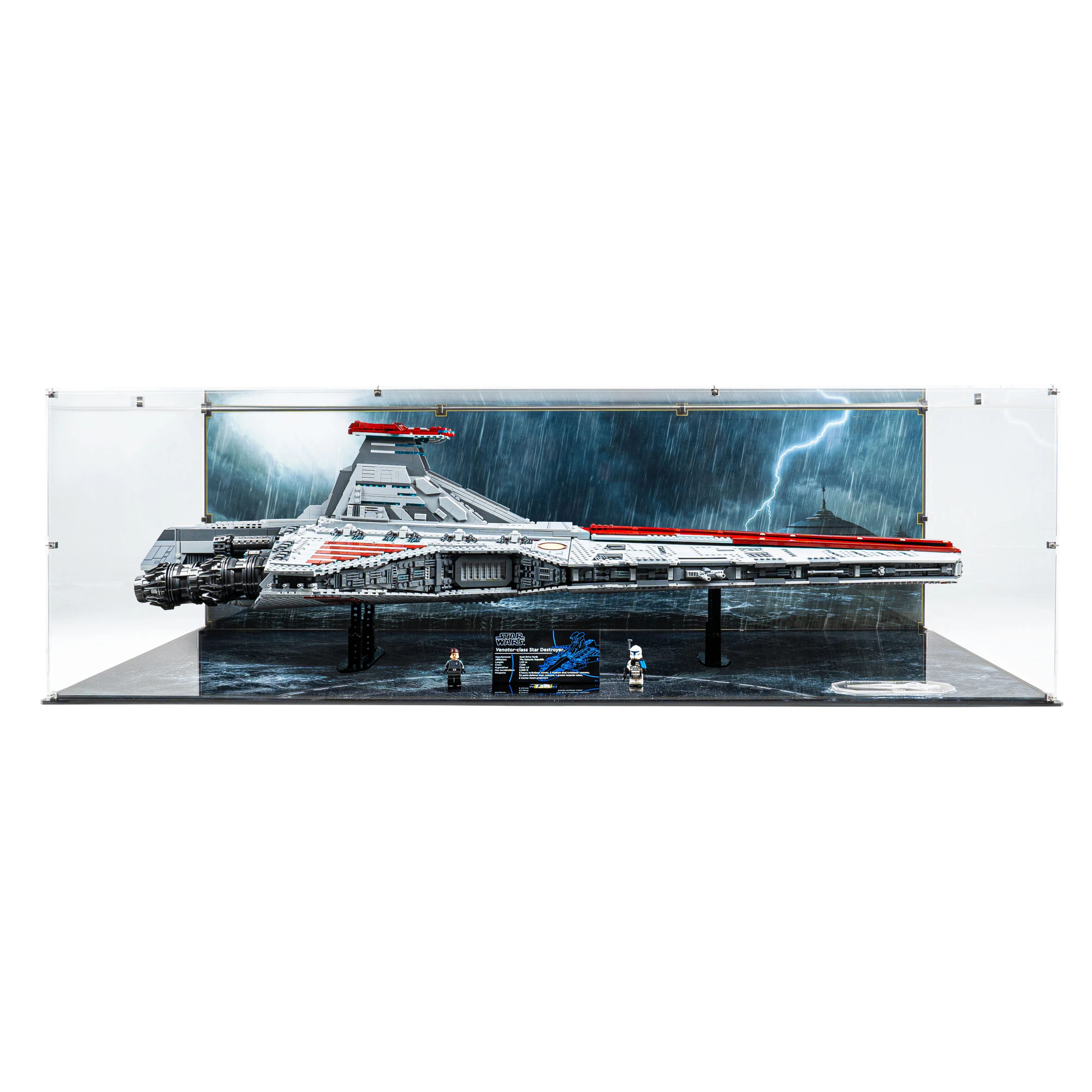 Display Case for LEGO® Star Wars™ Venator-Class Republic Attack Cruiser (75367) - Image 9
