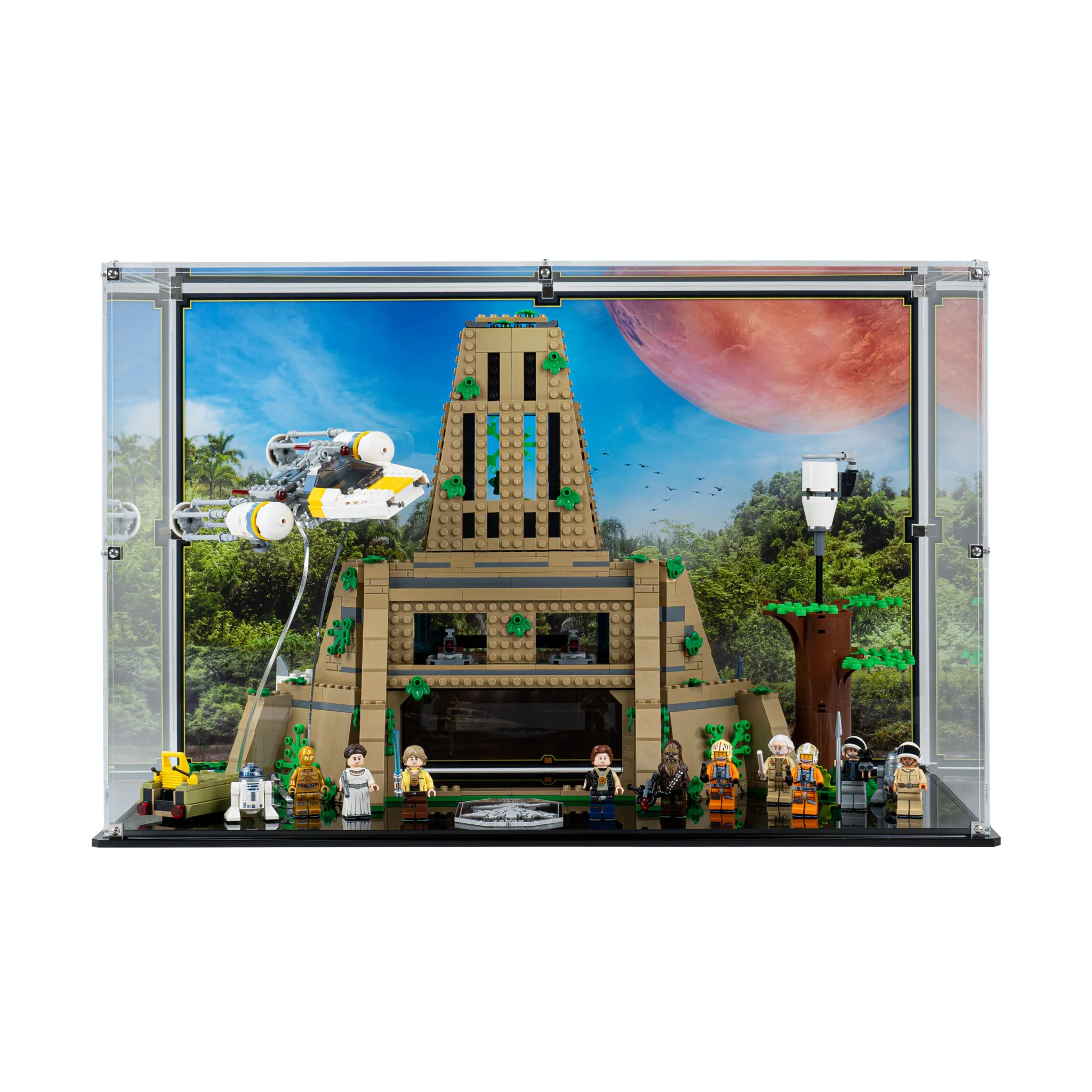 Display Case for LEGO® Star Wars Yavin 4 Rebel Base (75365) - Image 2