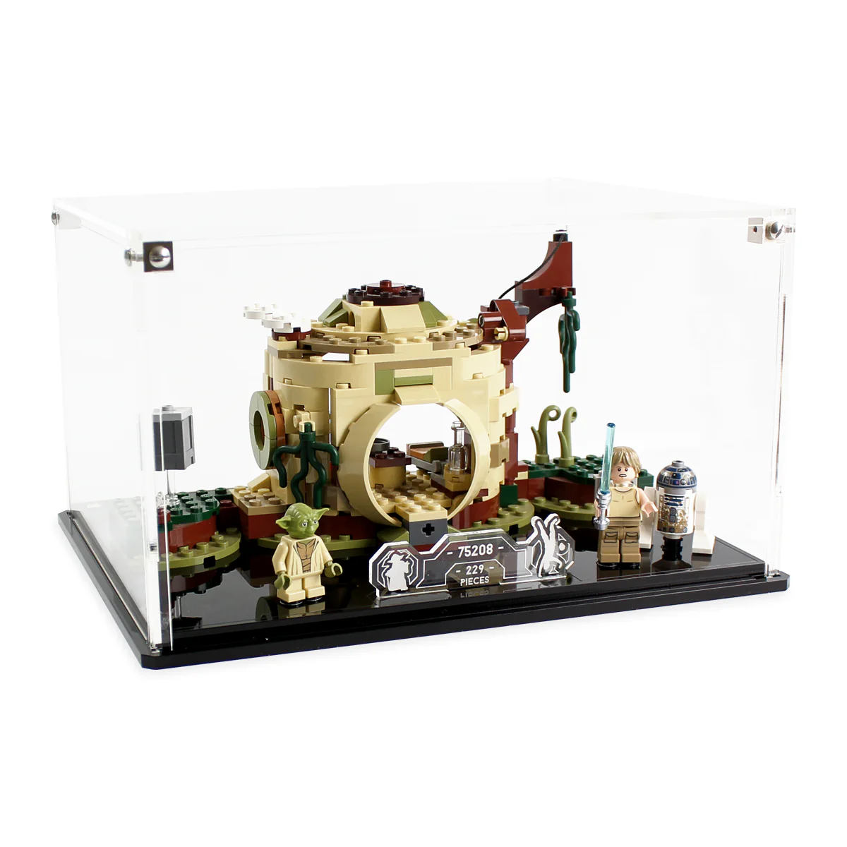 Display Case for LEGO® Star Wars™ Yoda's Hut (75208) - Image 2