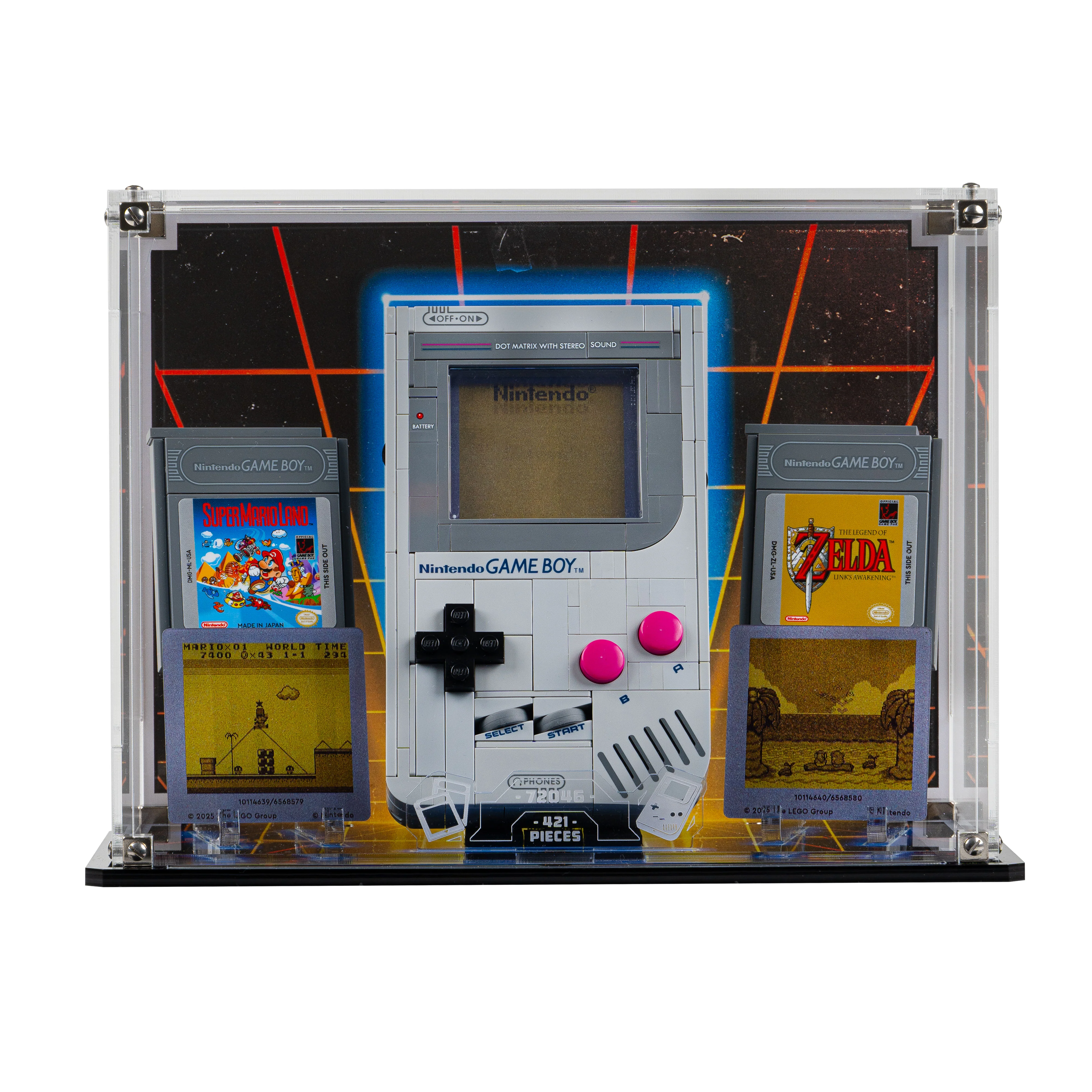 Display Case for LEGO® Super Mario Game Boy™ (72046) - Image 3