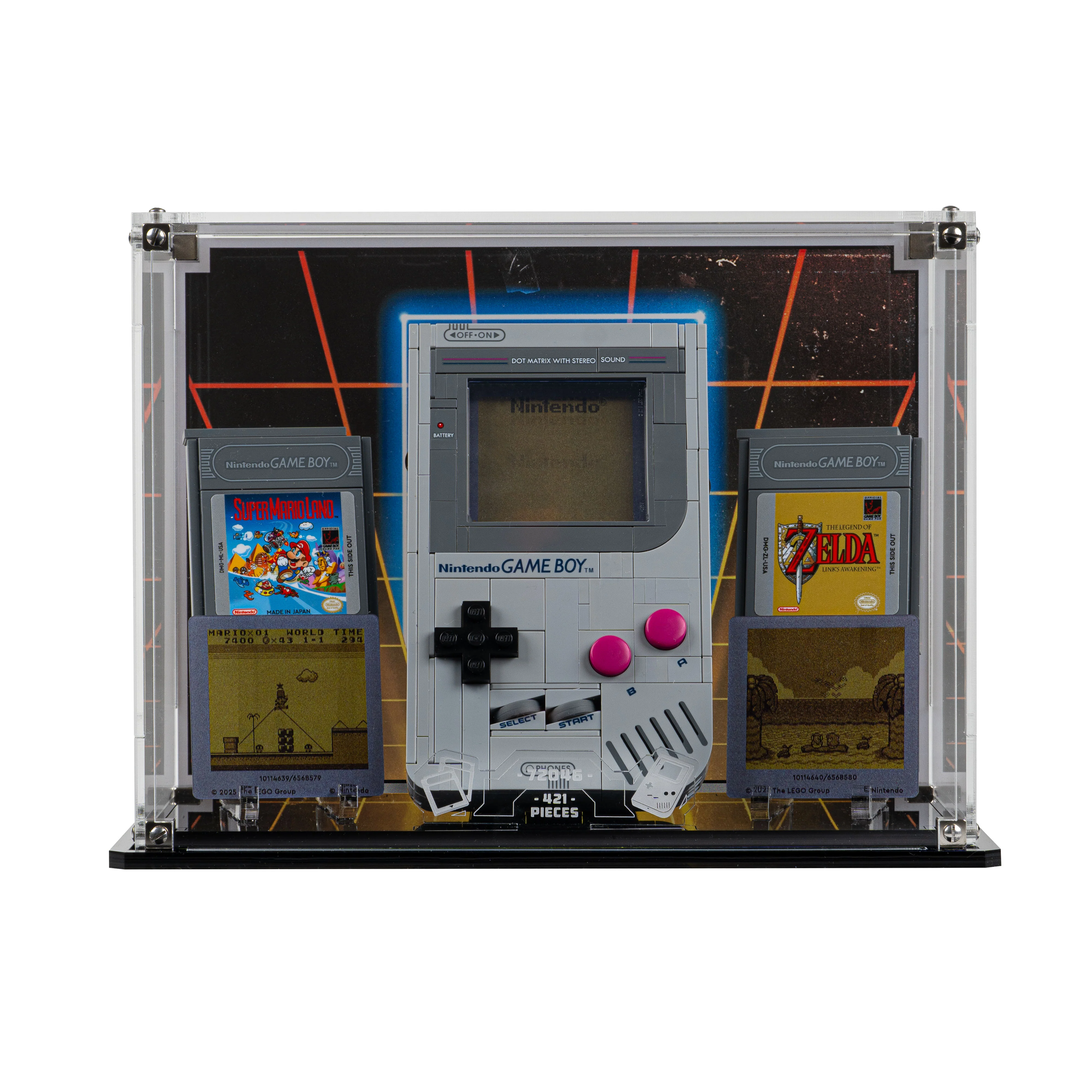 Display Case for LEGO® Super Mario Game Boy™ (72046) - Image 9