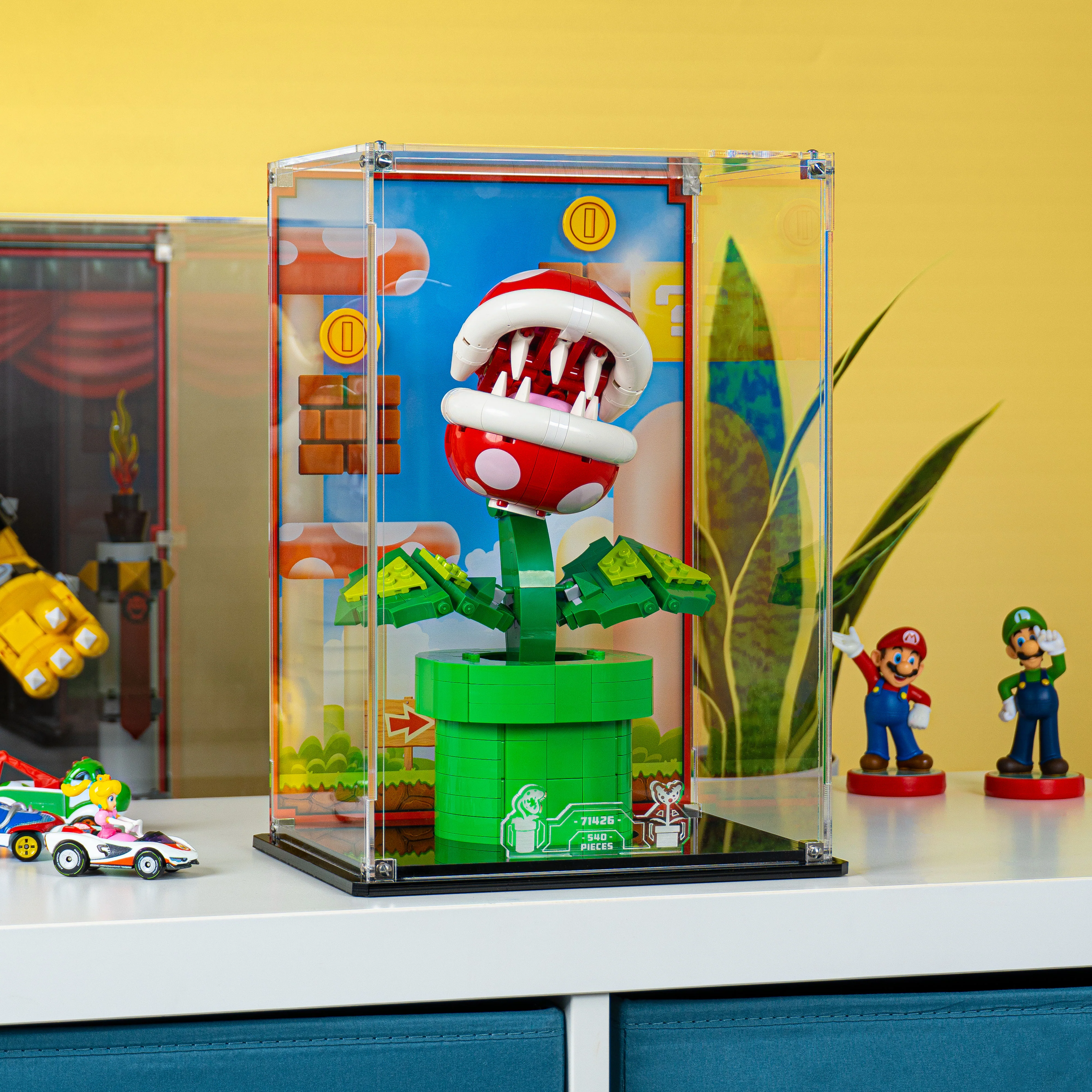 Display Case for LEGO® Super Mario™ Piranha Plant (71426) - Image 12