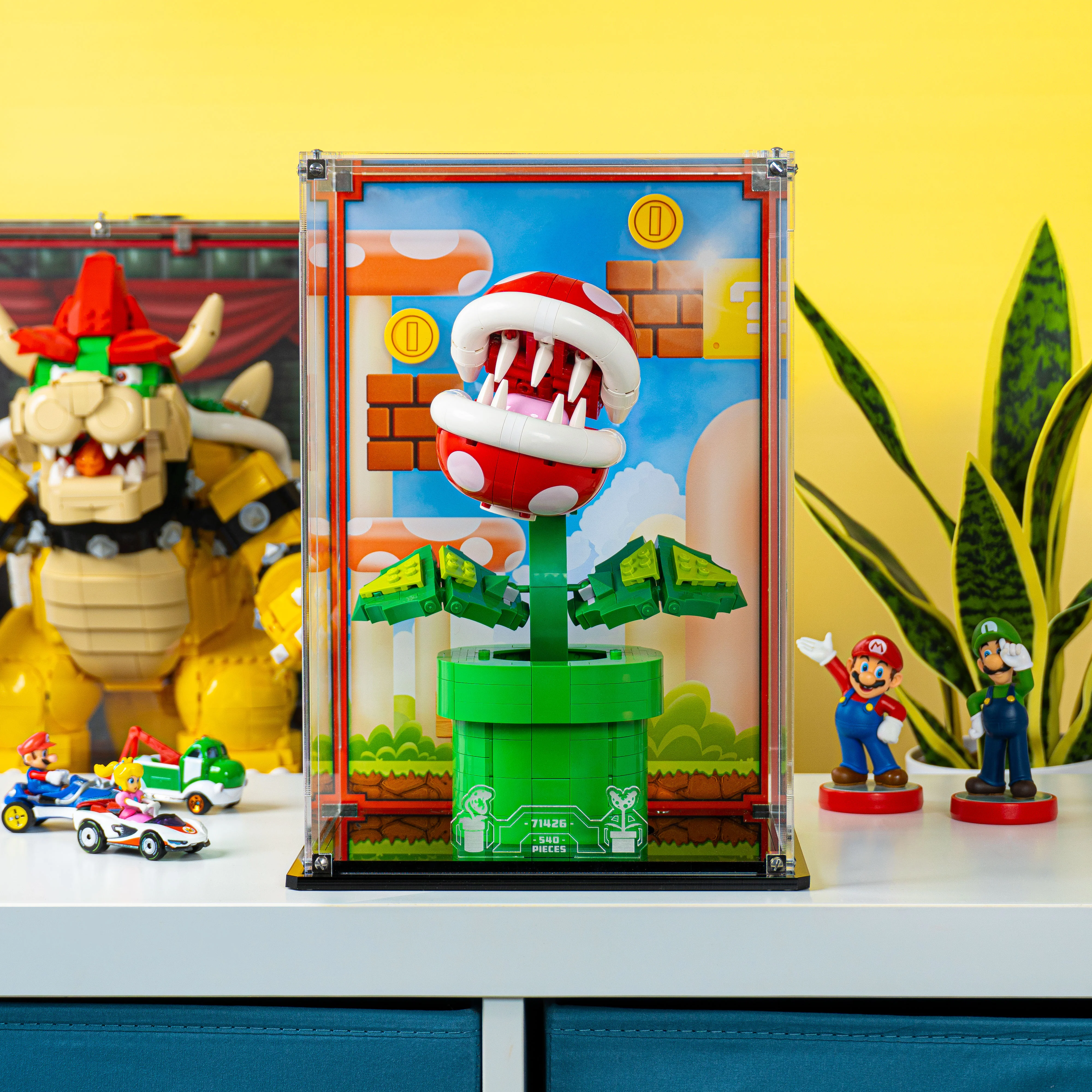 Display Case for LEGO® Super Mario™ Piranha Plant (71426) - Image 13