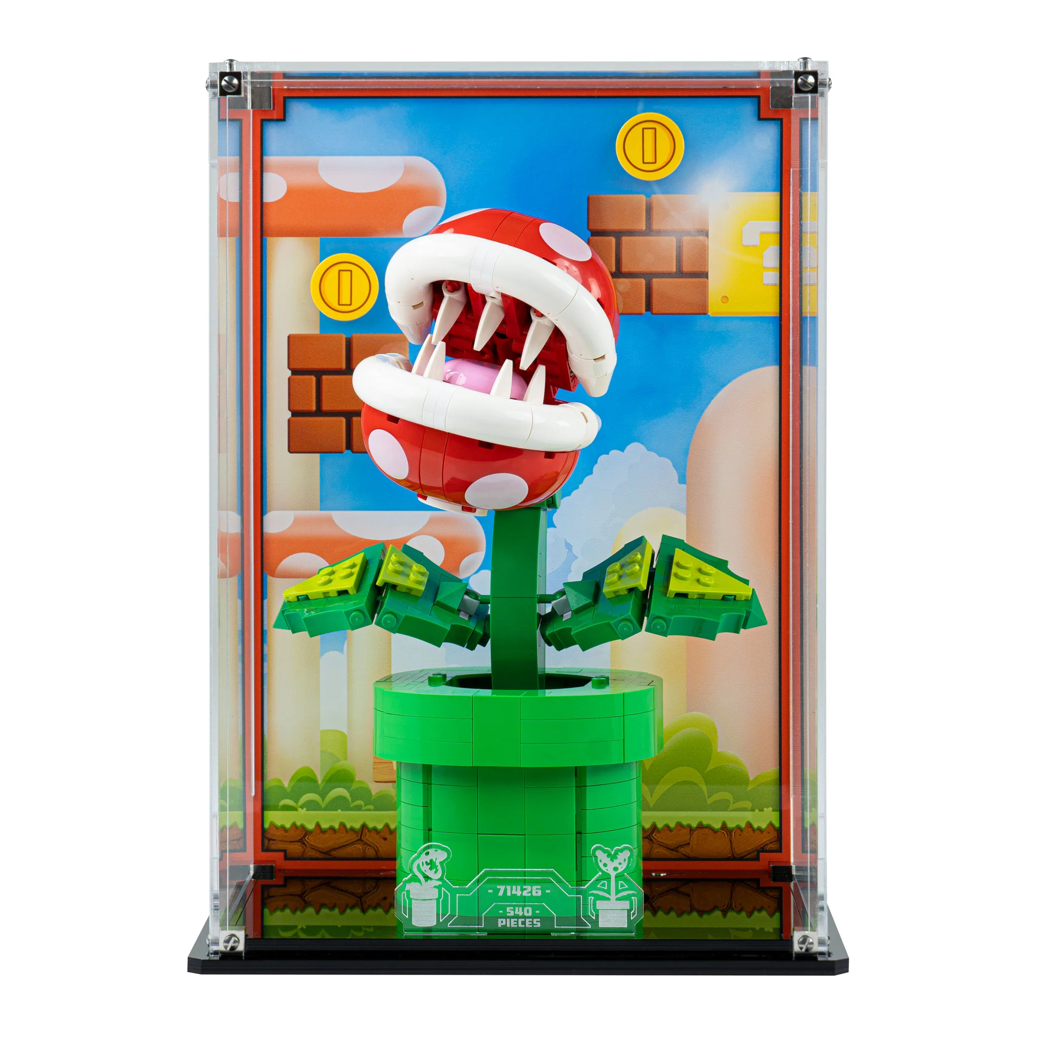 Display Case for LEGO® Super Mario™ Piranha Plant (71426) - Image 2