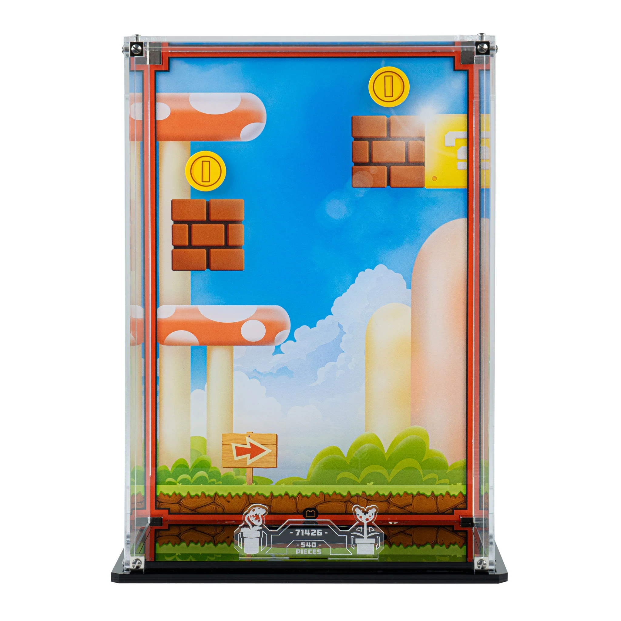 Display Case for LEGO® Super Mario™ Piranha Plant (71426) - Image 3