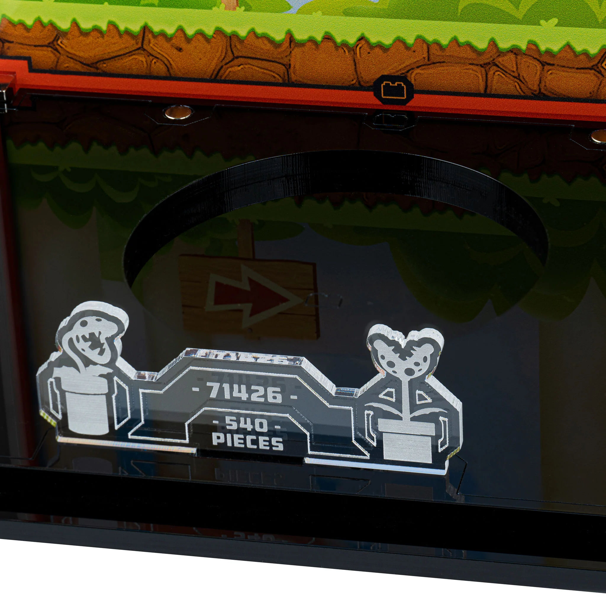Display Case for LEGO® Super Mario™ Piranha Plant (71426) - Image 5