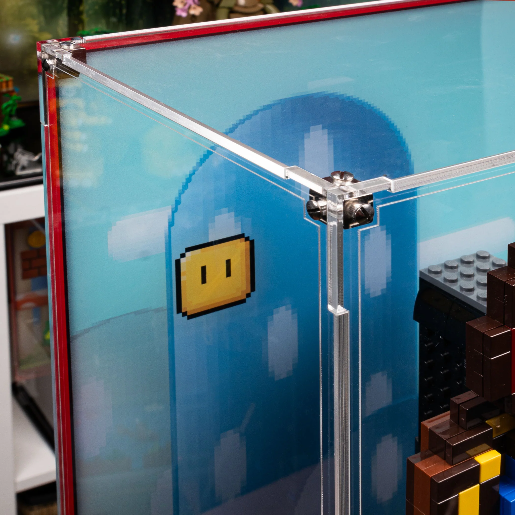 Display Case for LEGO® Super Mario™: Super Mario World™ Mario and Yoshi (71438) - Image 9