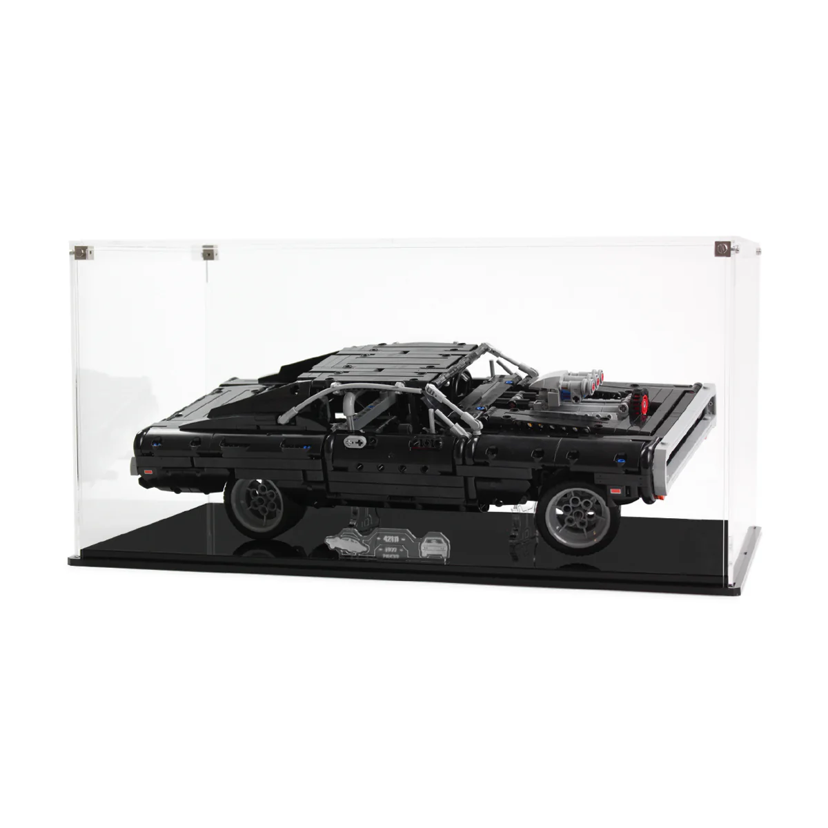Display Case for LEGO® Technic: Dom's Dodge Charger (42111) - Image 10